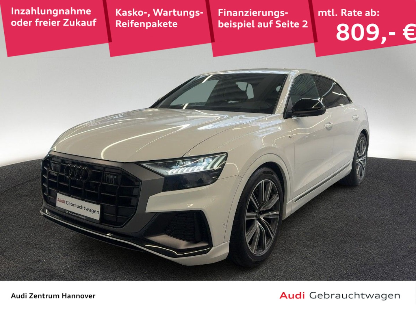 Bild über Audi Q8 50 TDI quattro tiptronic - für weitere Informationen kontaktieren Sie den Audi Partner