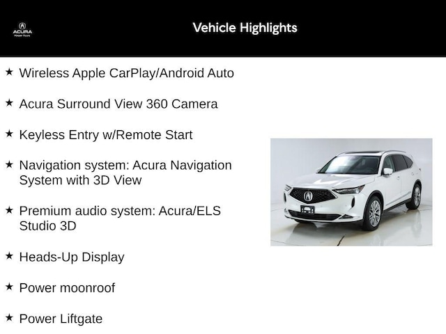 2023 Acura MDX