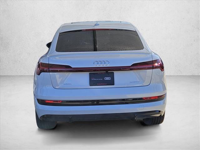 Certified 2023 Audi e-tron Sportback Prestige with VIN WA13ABGE5PB025136 for sale in Plano, TX