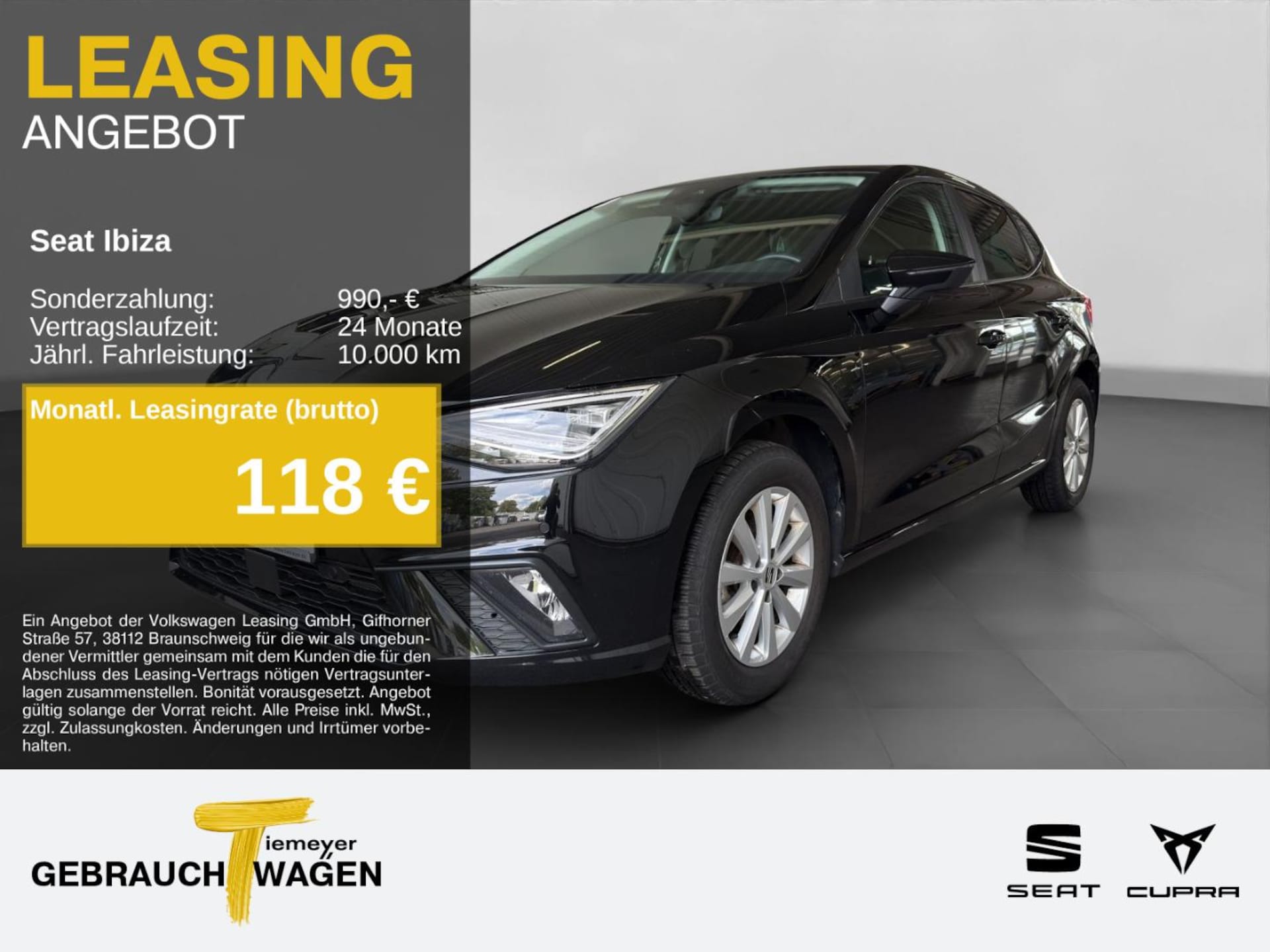 Seat Ibiza 2026 — Ibiza 1.0 TSI STYLE NAVI KAMERA KEYLESS