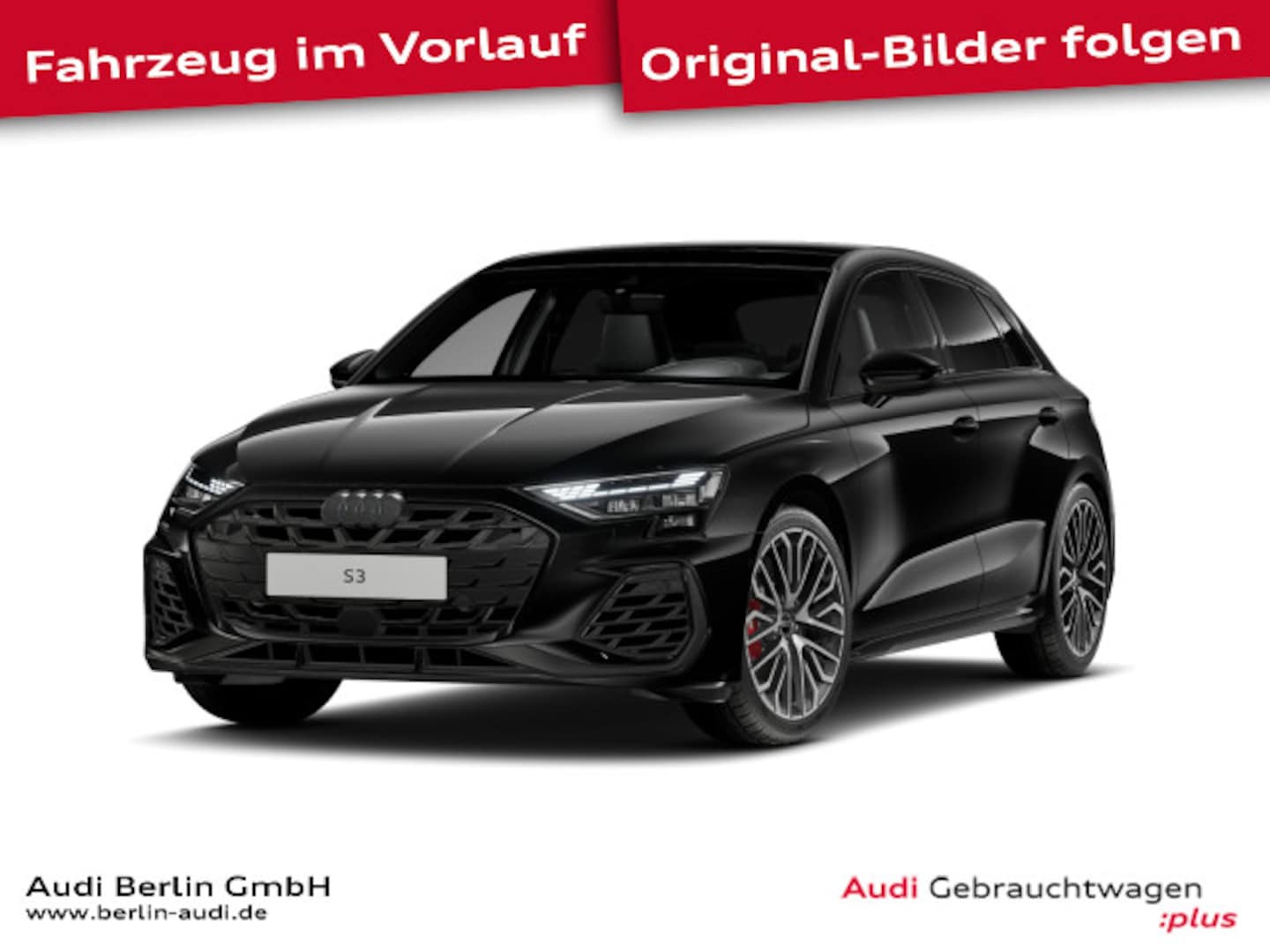 Bild über Audi S3 Sportback TFSI quattro S tronic - für weitere Informationen kontaktieren Sie den Audi Partner