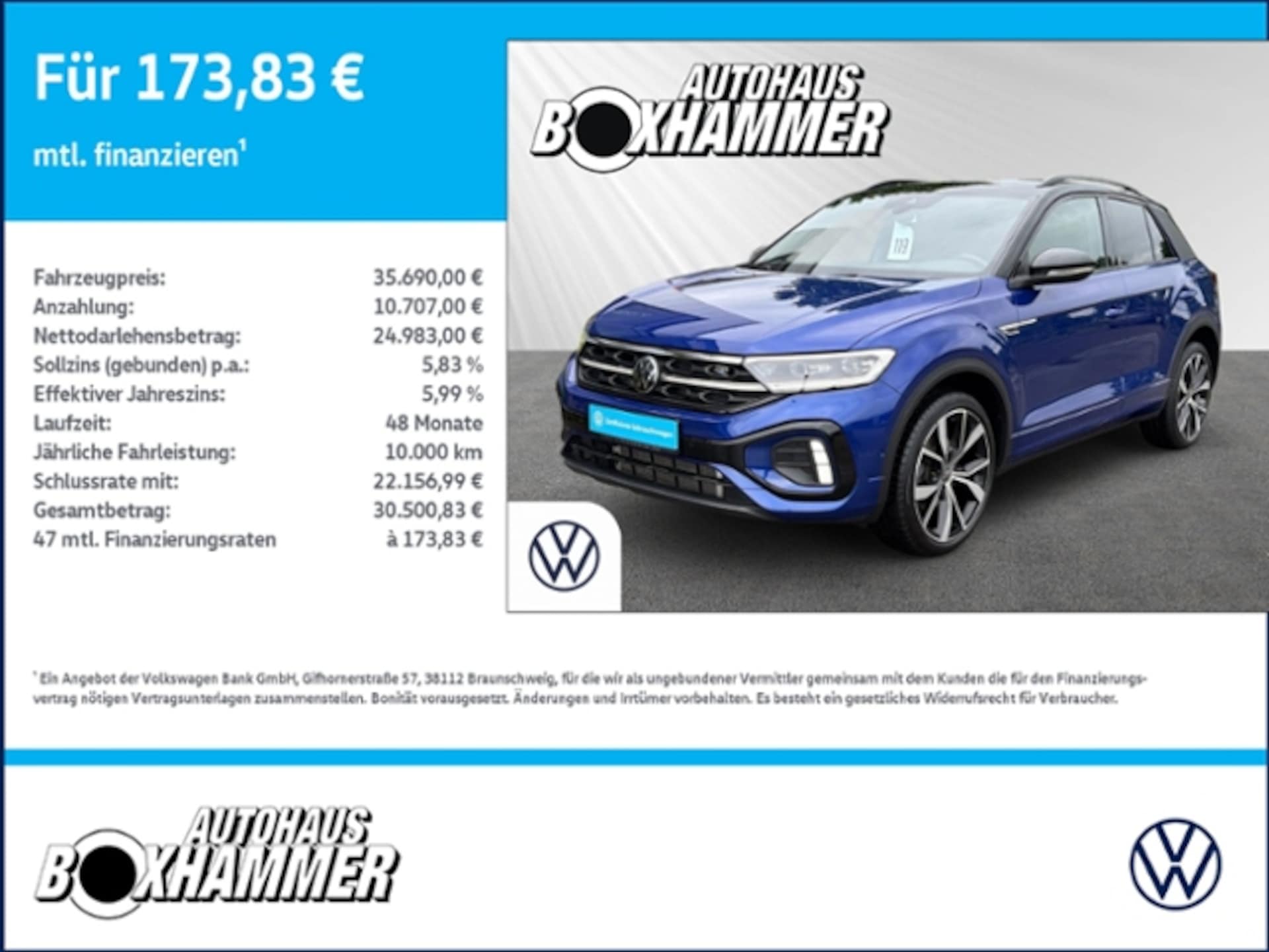 Volkswagen T-Roc R-Line