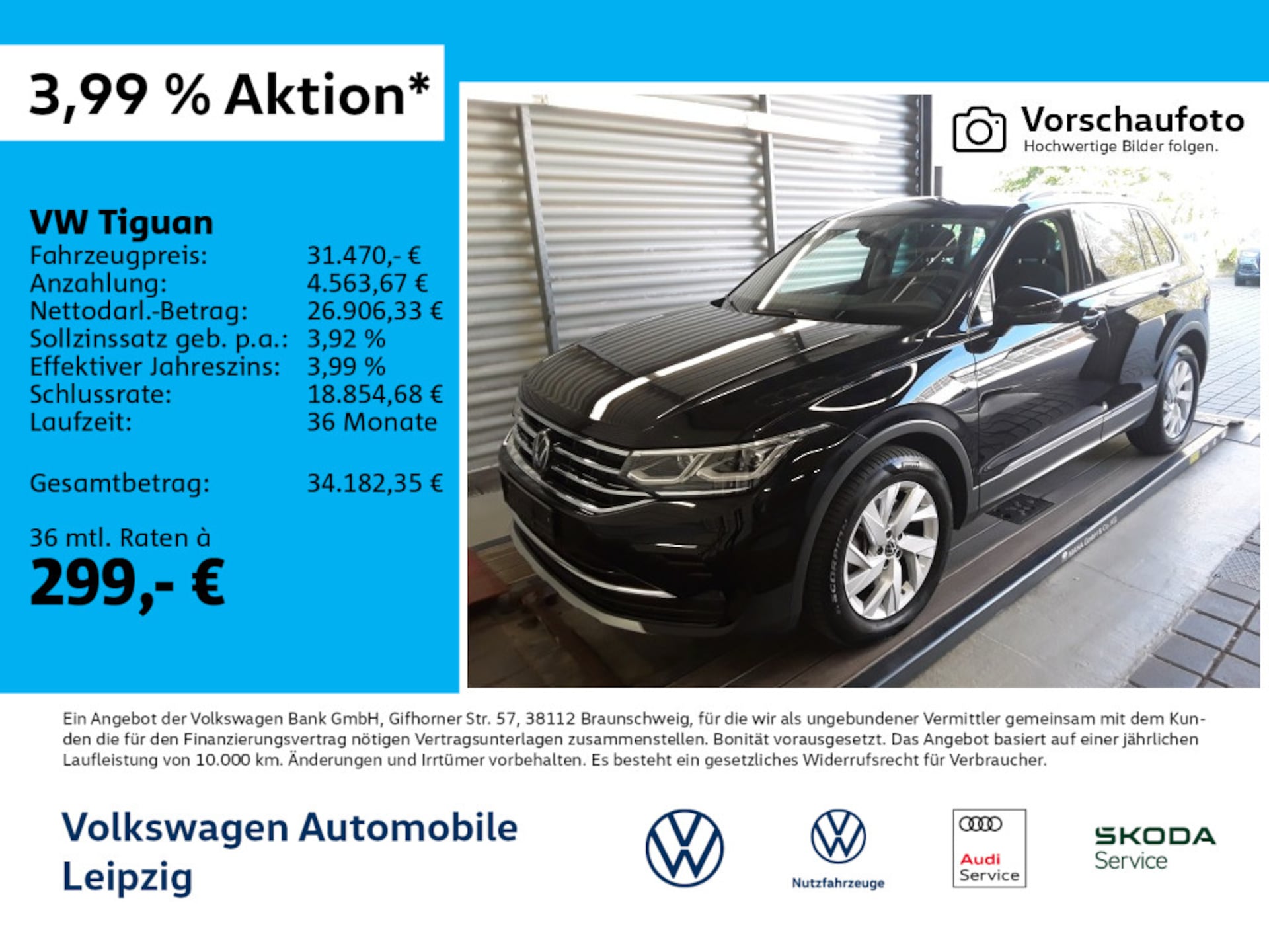 Volkswagen Tiguan — Volkswagen Tiguan Tiguan Elegance 2.0 TSI 4Motion DSG *LED*Navi*