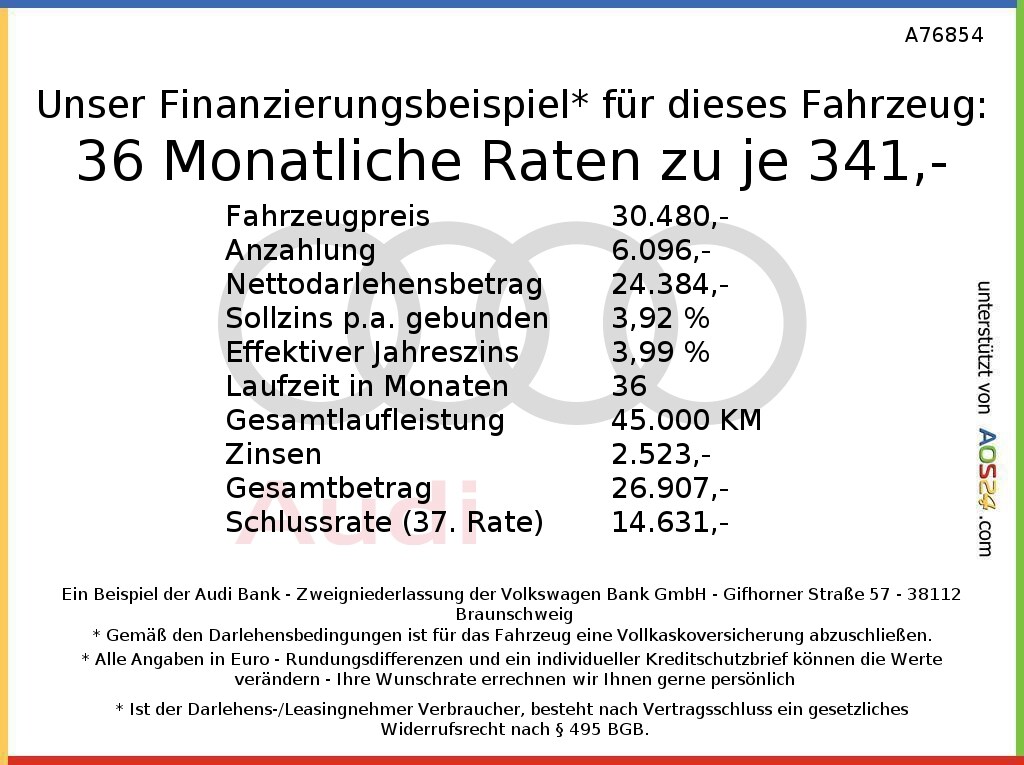 Image about Audi A3 Sportback advanced 30 TFSI S tronic