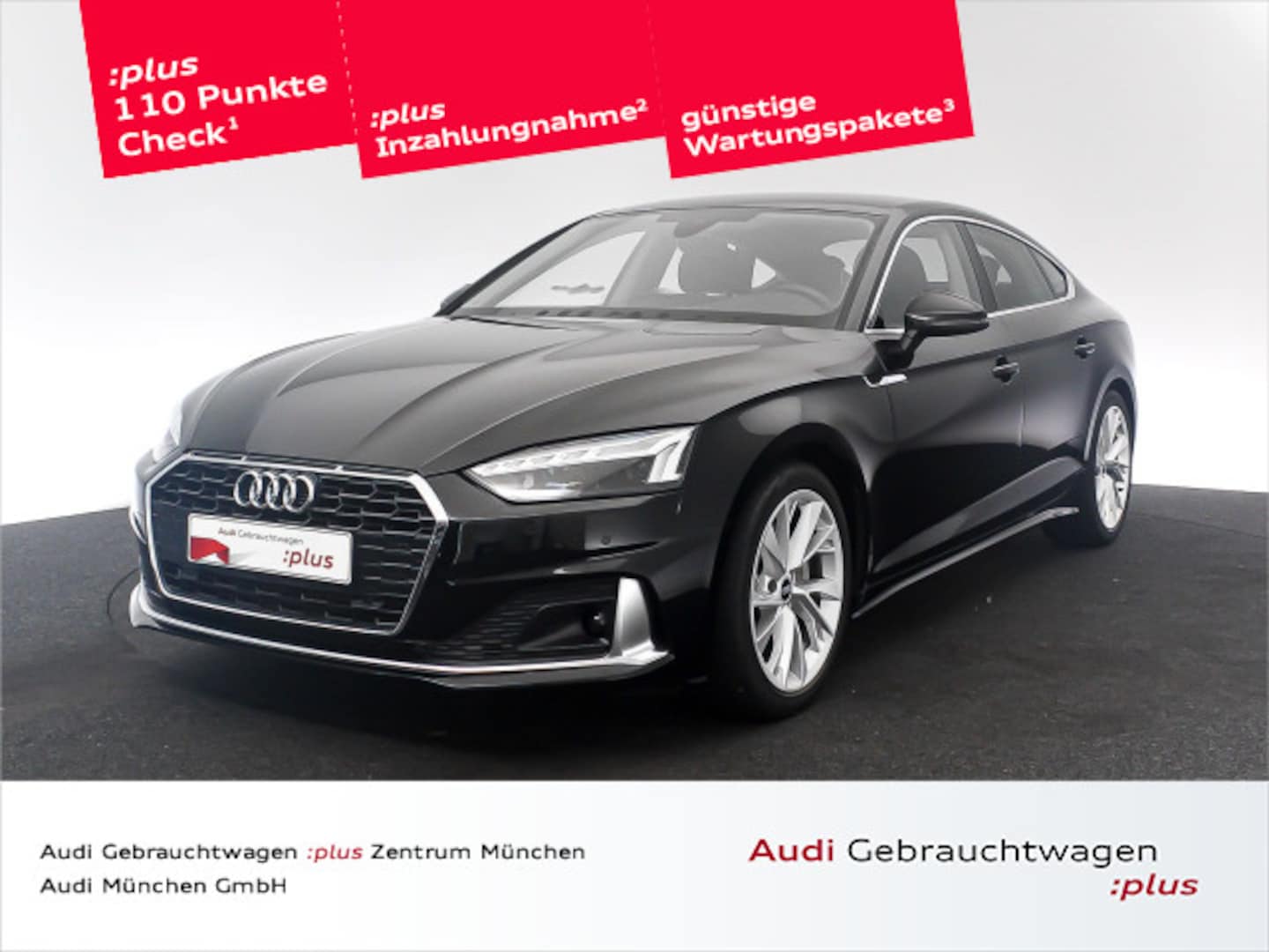 Bild über Audi A5 Sportback advanced 40 TFSI S tronic - für weitere Informationen kontaktieren Sie den Audi Partner