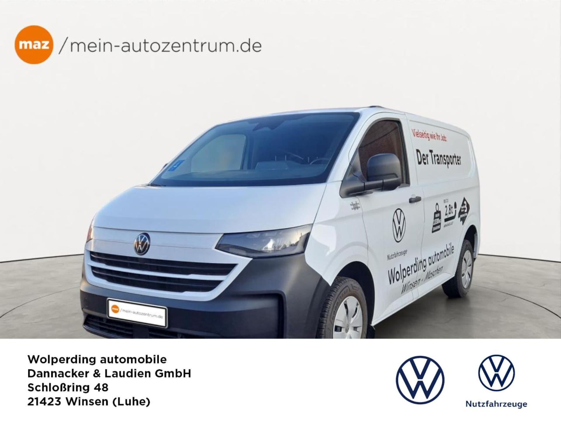 Volkswagen Transporter Kasten kurzer Radstand