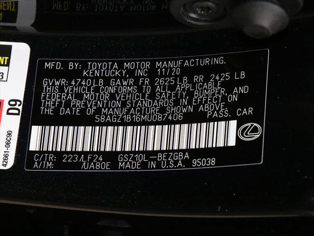 2021 LEXUS ES - Image 43