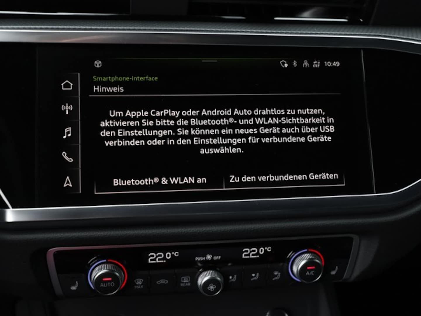 Bild über Audi Q3 TFSI 110 kW S tronic - für weitere Informationen kontaktieren Sie den Audi Partner