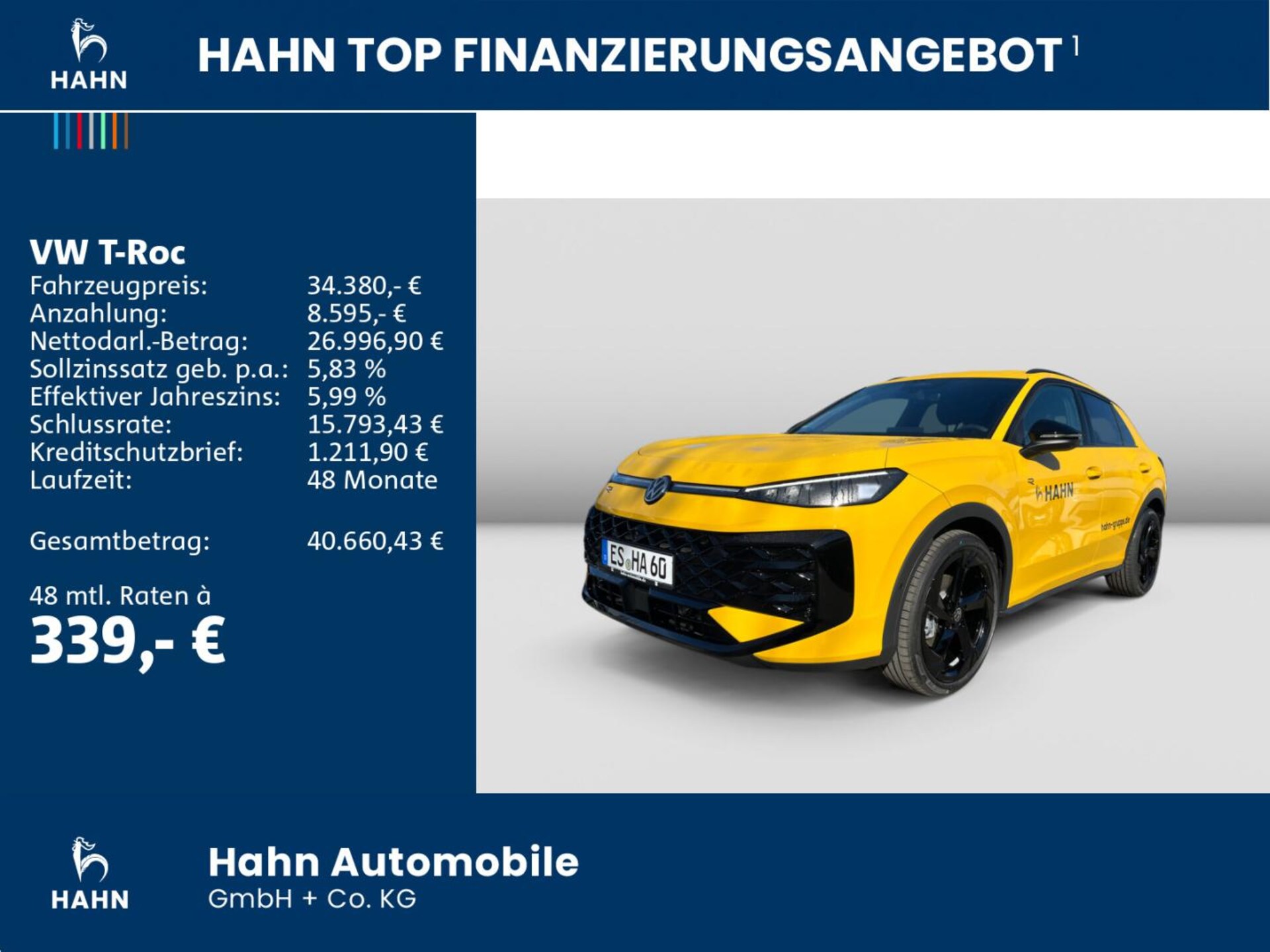 Volkswagen T-Roc R-Line