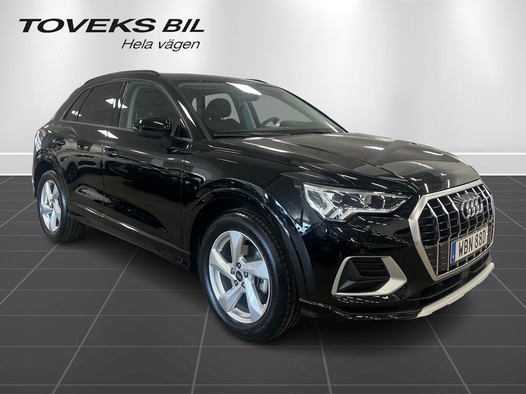 Bild som visar&nbsp;Audi Q3&nbsp;Q3 35 TFSI advanced 150 hk S tronic - för mer information kontakta din Audi Partner