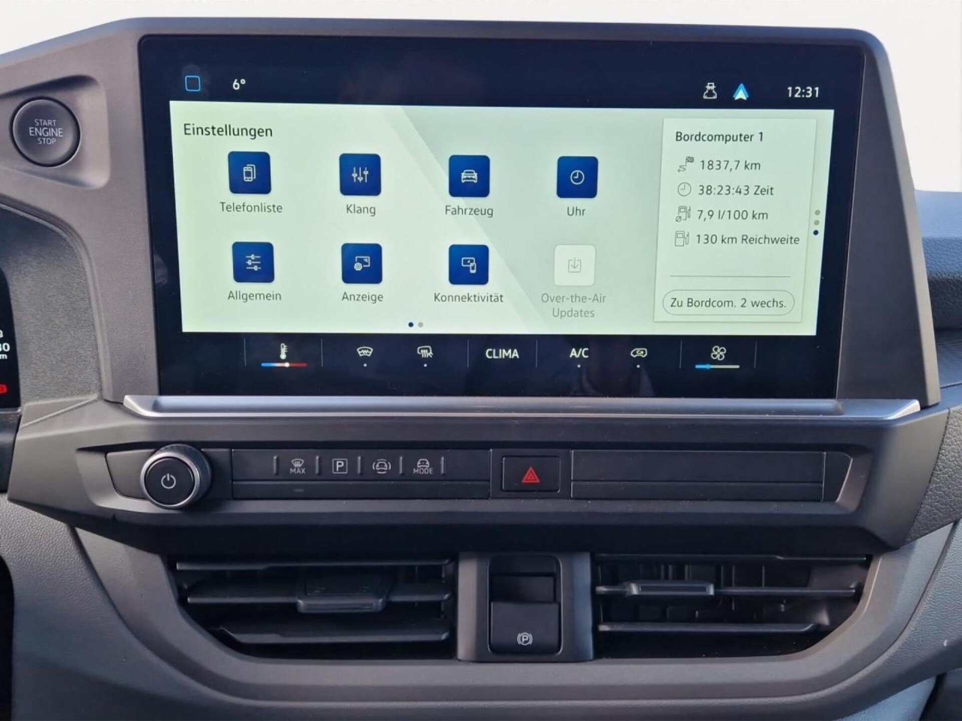 Volkswagen Transporter Kasten kurzer Radstand