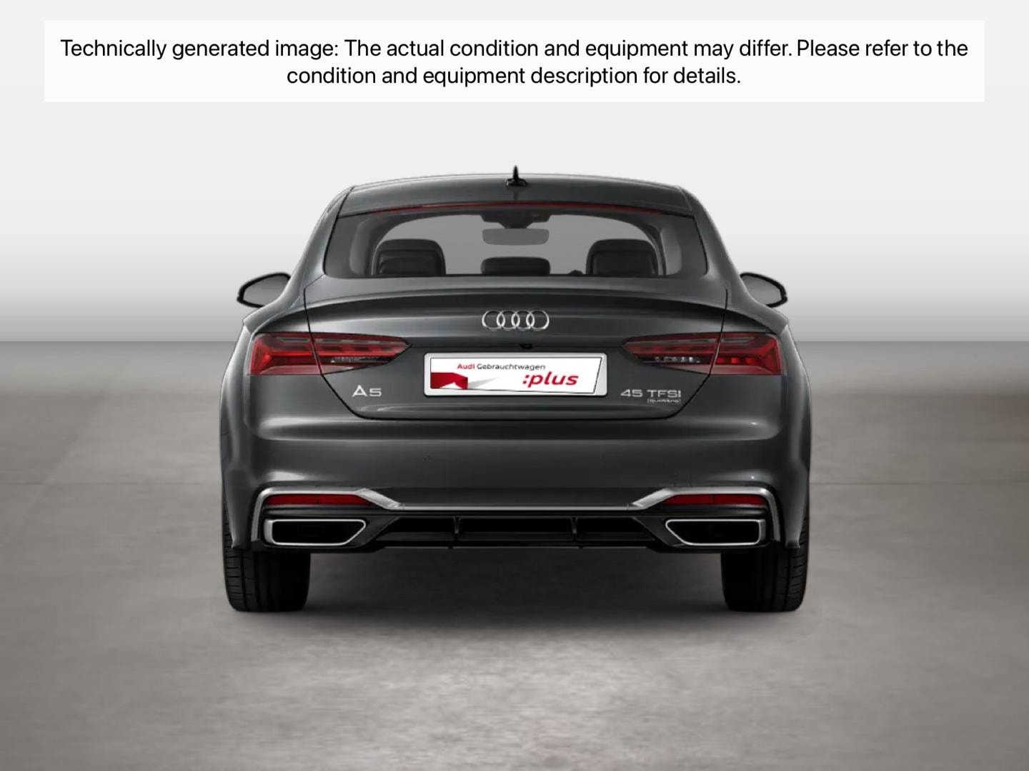 Bild über Audi A5 Sportback S line business 45 TFSI quattro S tronic - für weitere Informationen kontaktieren Sie den Audi Partner