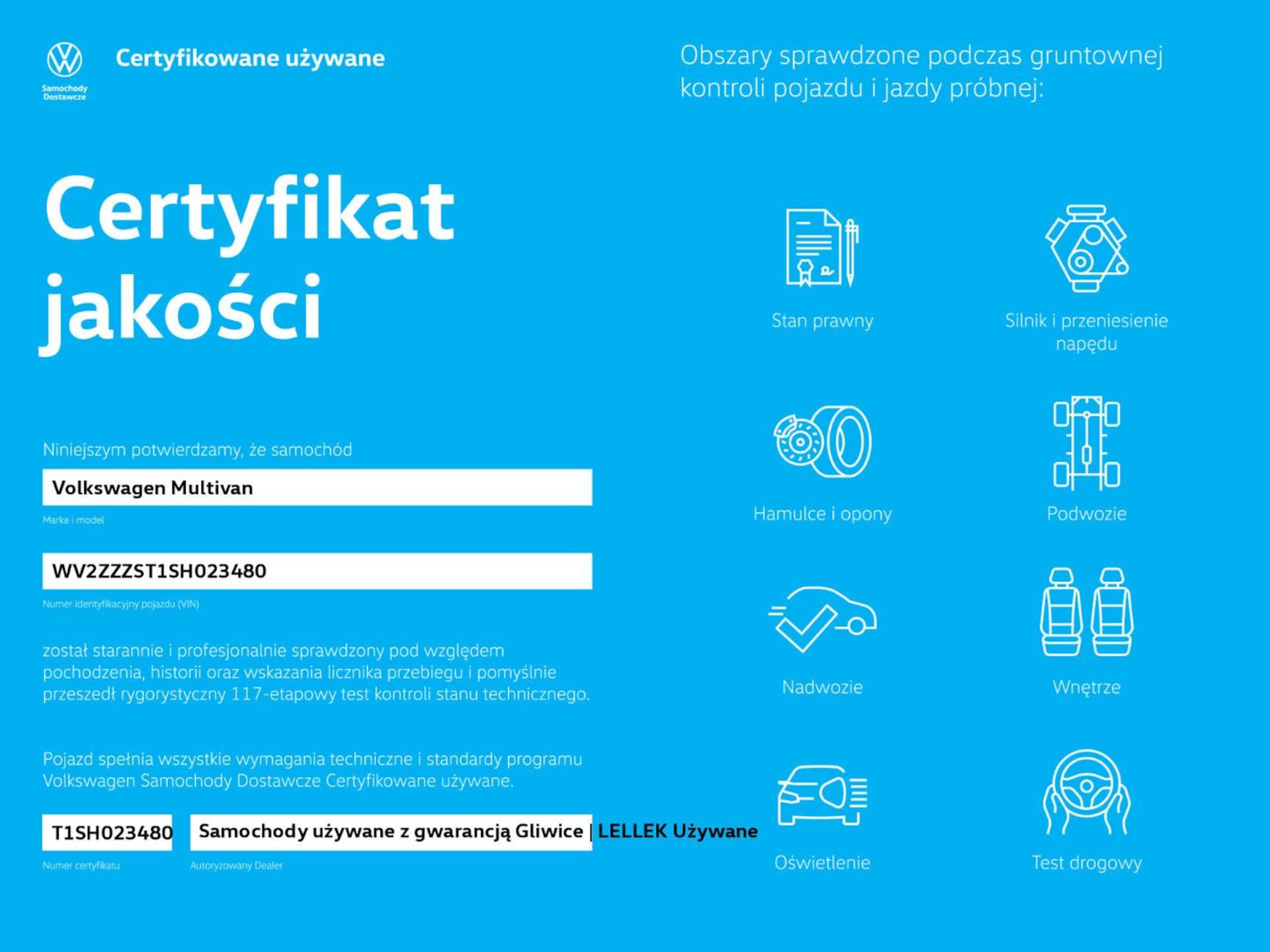 Volkswagen Multivan długi rozstaw osi Life