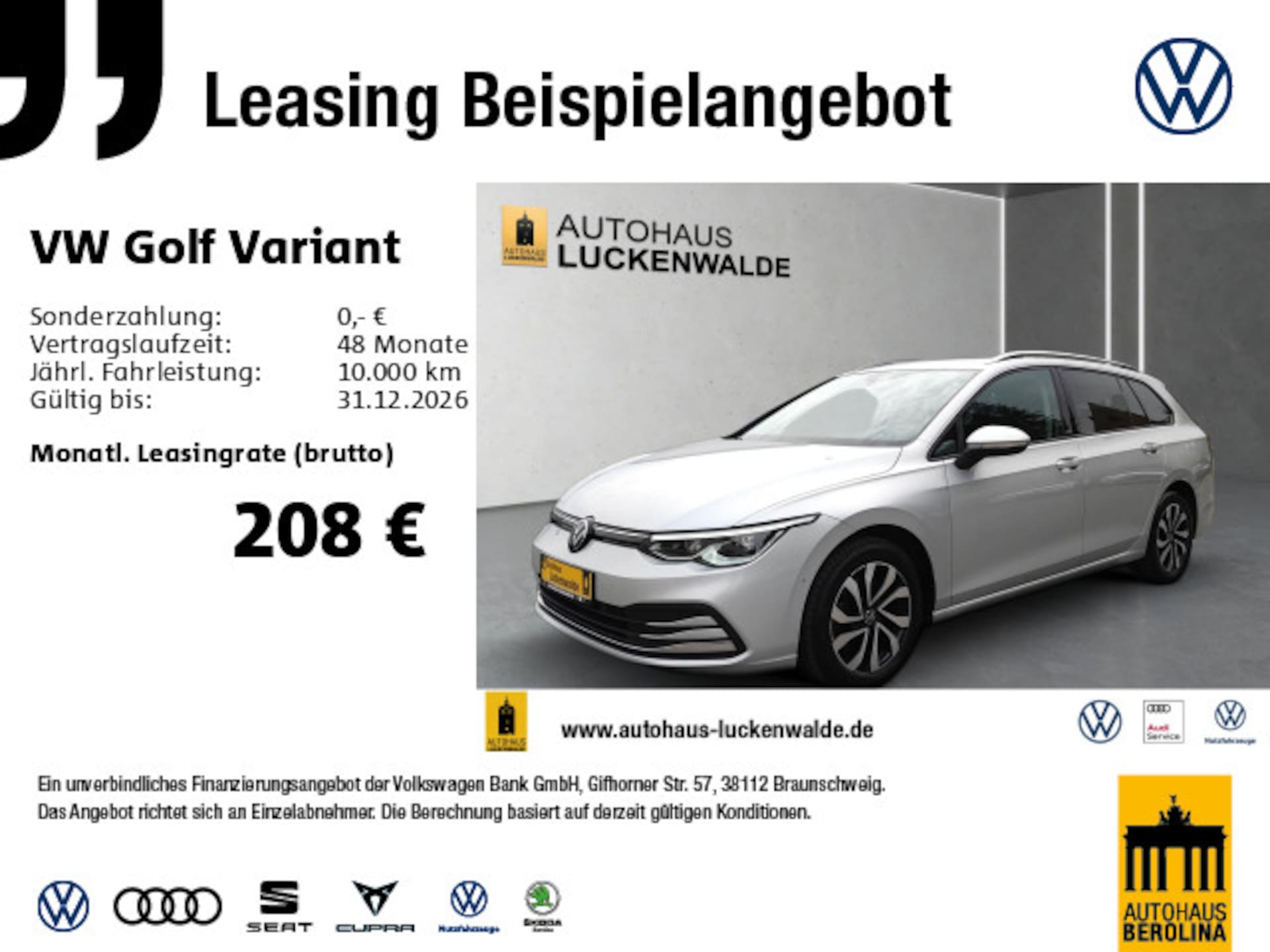 Volkswagen Golf Variant Active