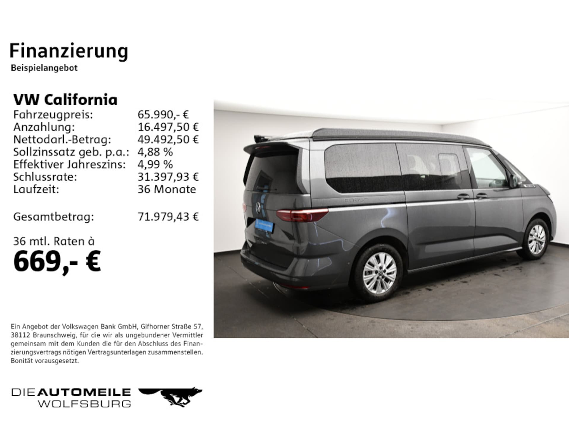 Volkswagen California Coast