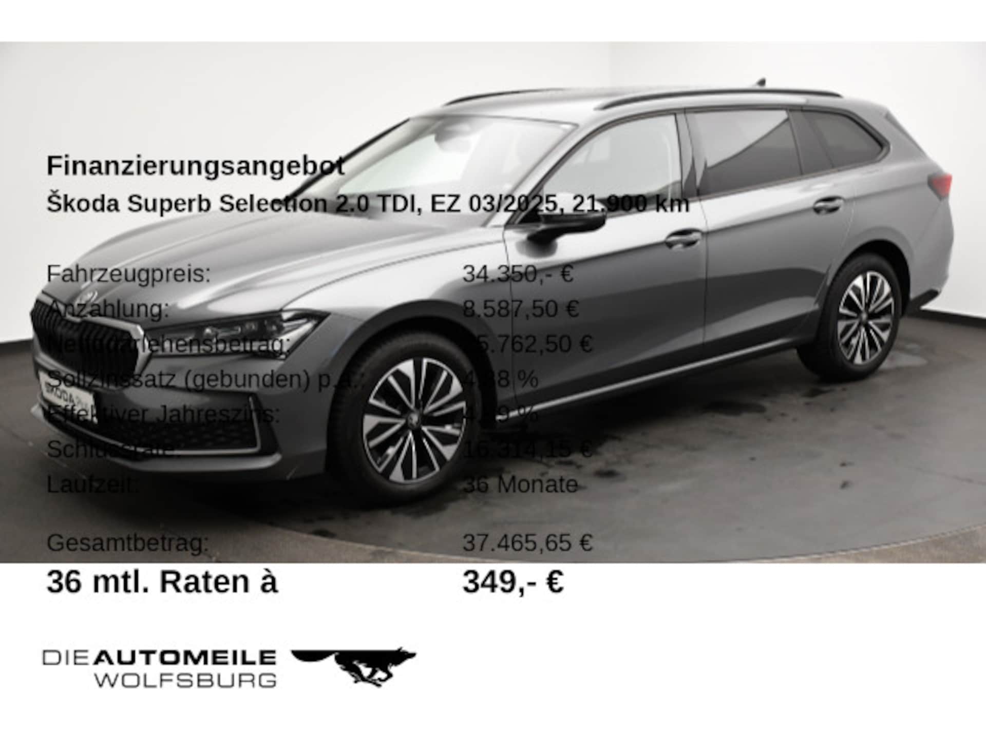 Skoda Superb Combi Selection
