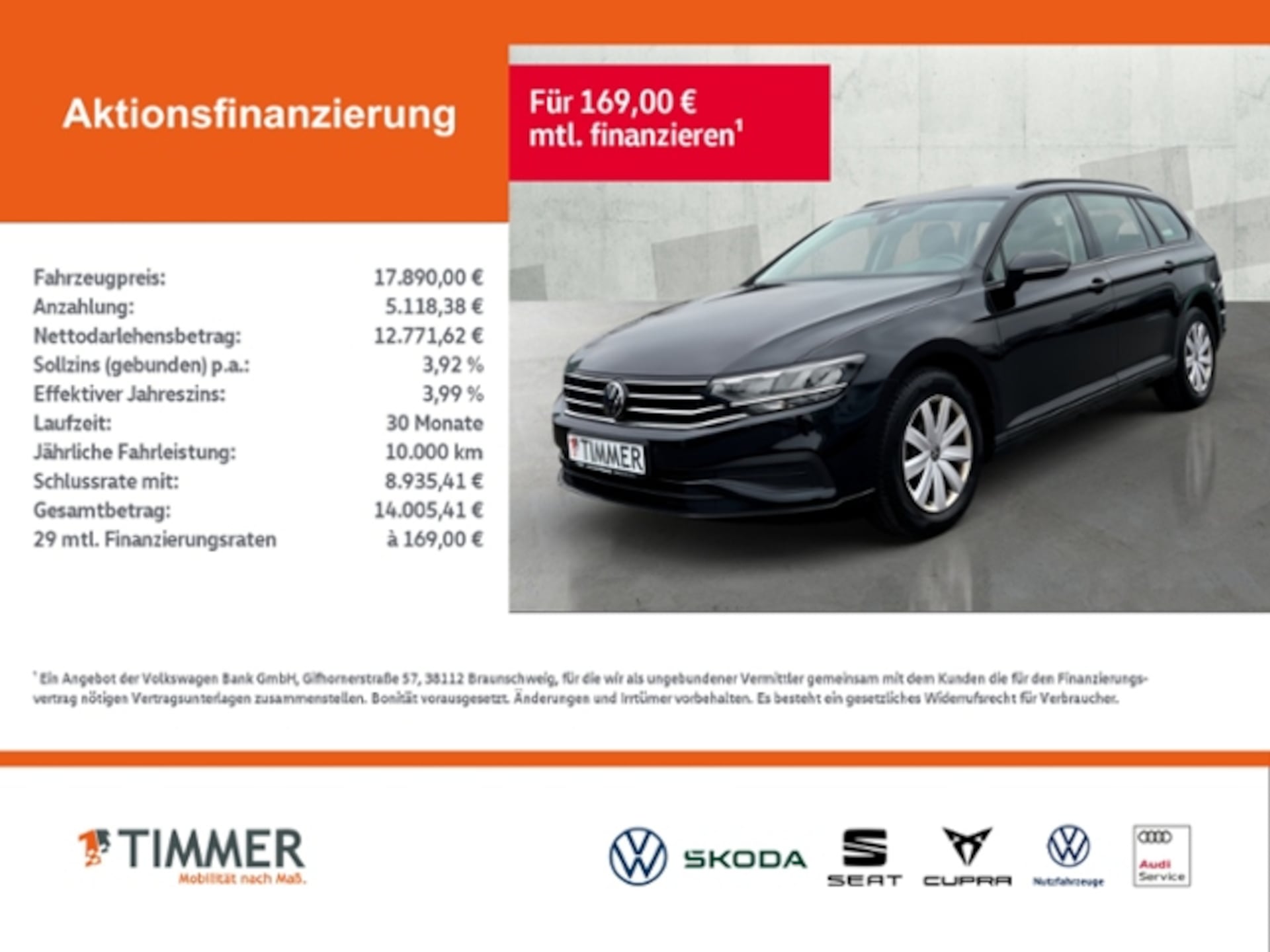 Volkswagen Passat Variant Basis-Modell