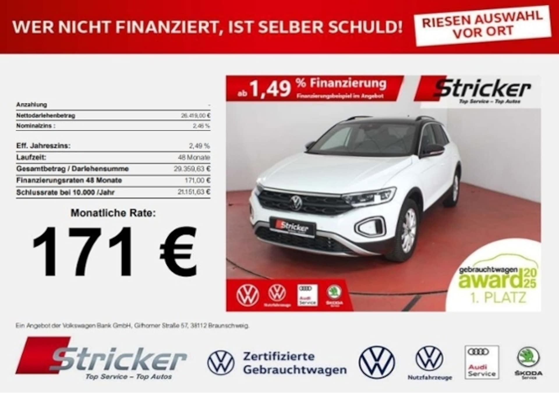 Volkswagen T-Roc Life