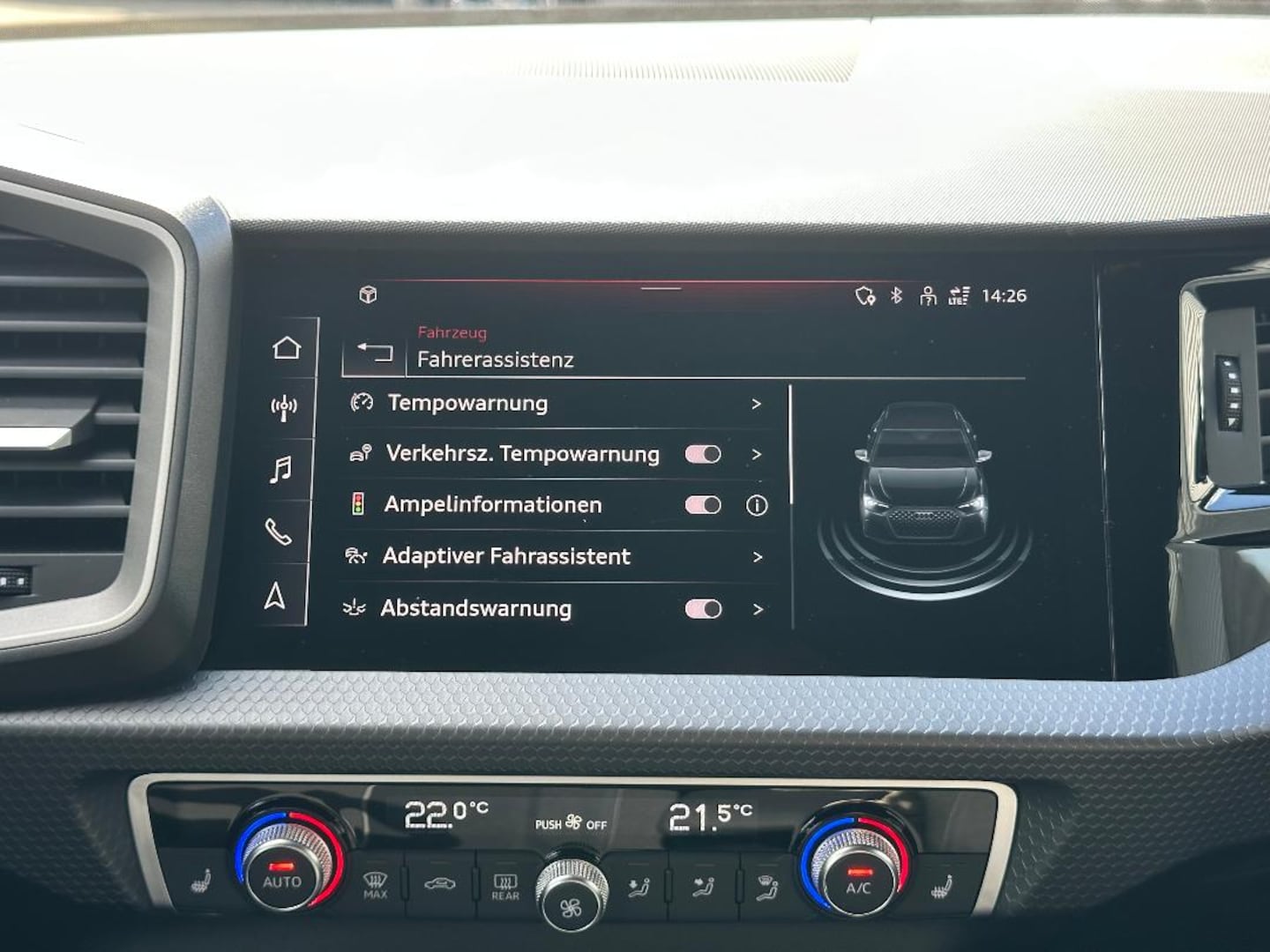Bild über Audi A1 Sportback advanced 25 TFSI S tronic - für weitere Informationen kontaktieren Sie den Audi Partner