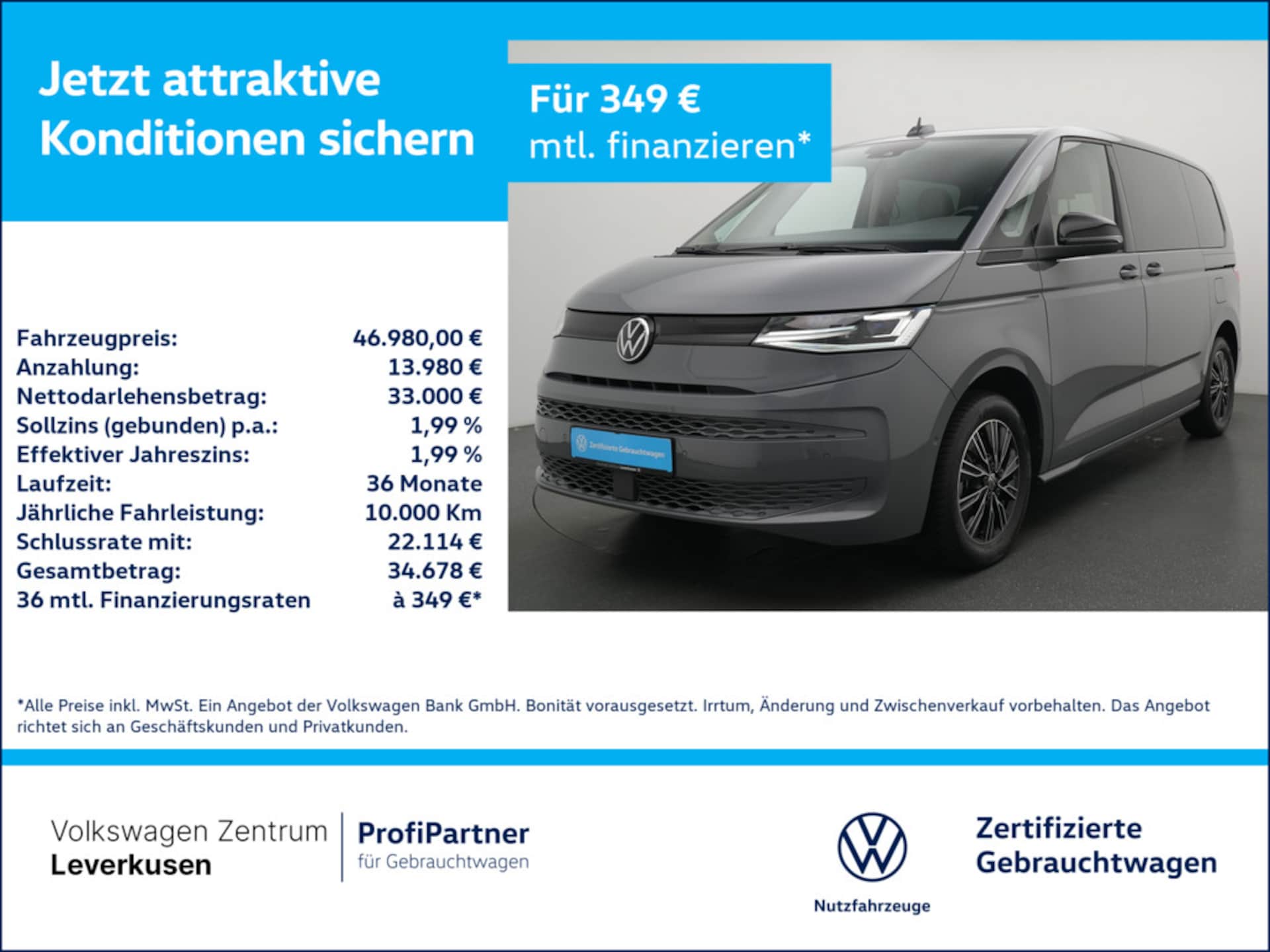 Volkswagen Multivan Basis-Modell