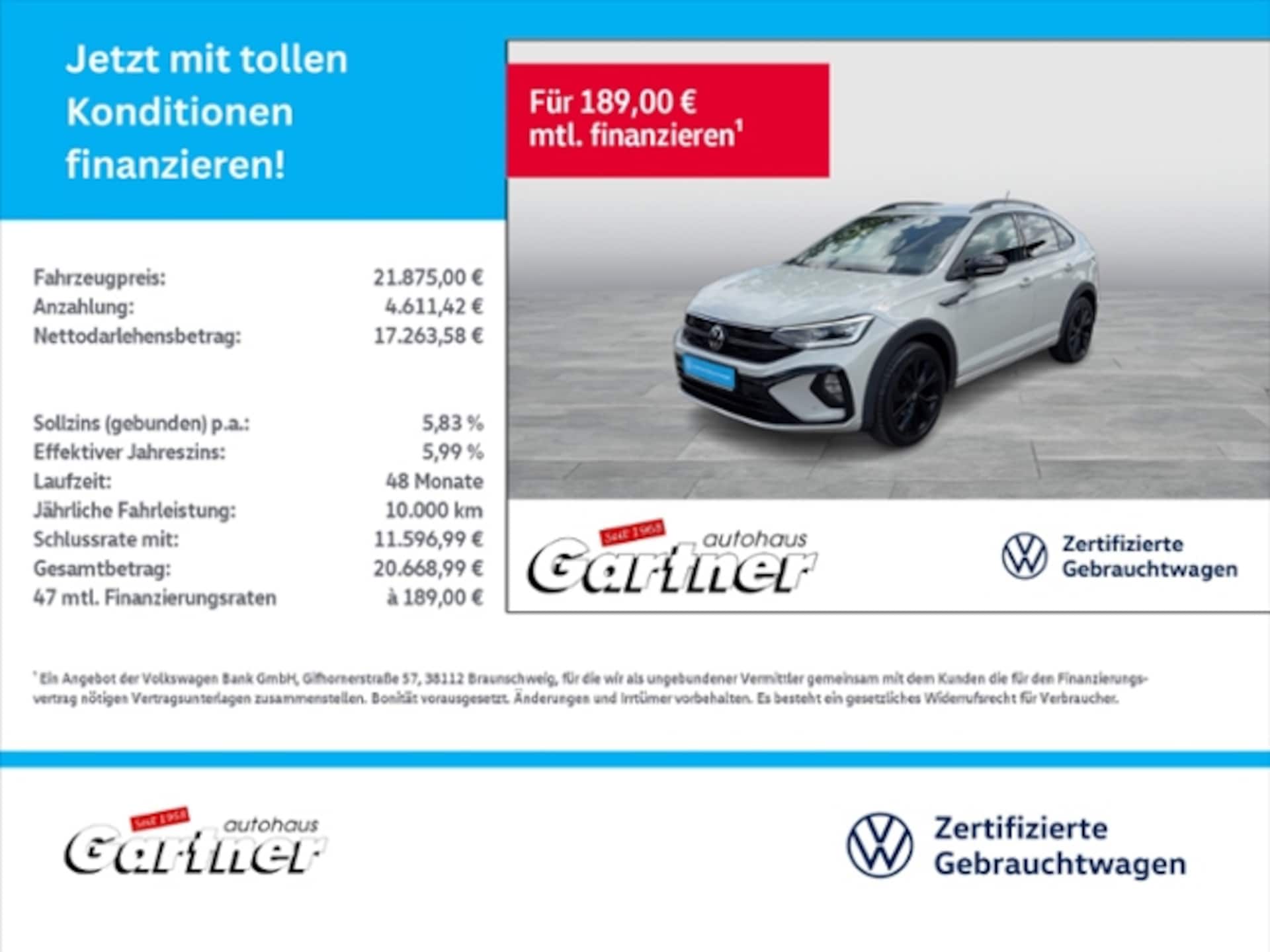 Volkswagen Taigo 2022 — BLACK STYLE 1.5 TSI DSG MATRIX LED NAVI SHZG KLIMA ALU