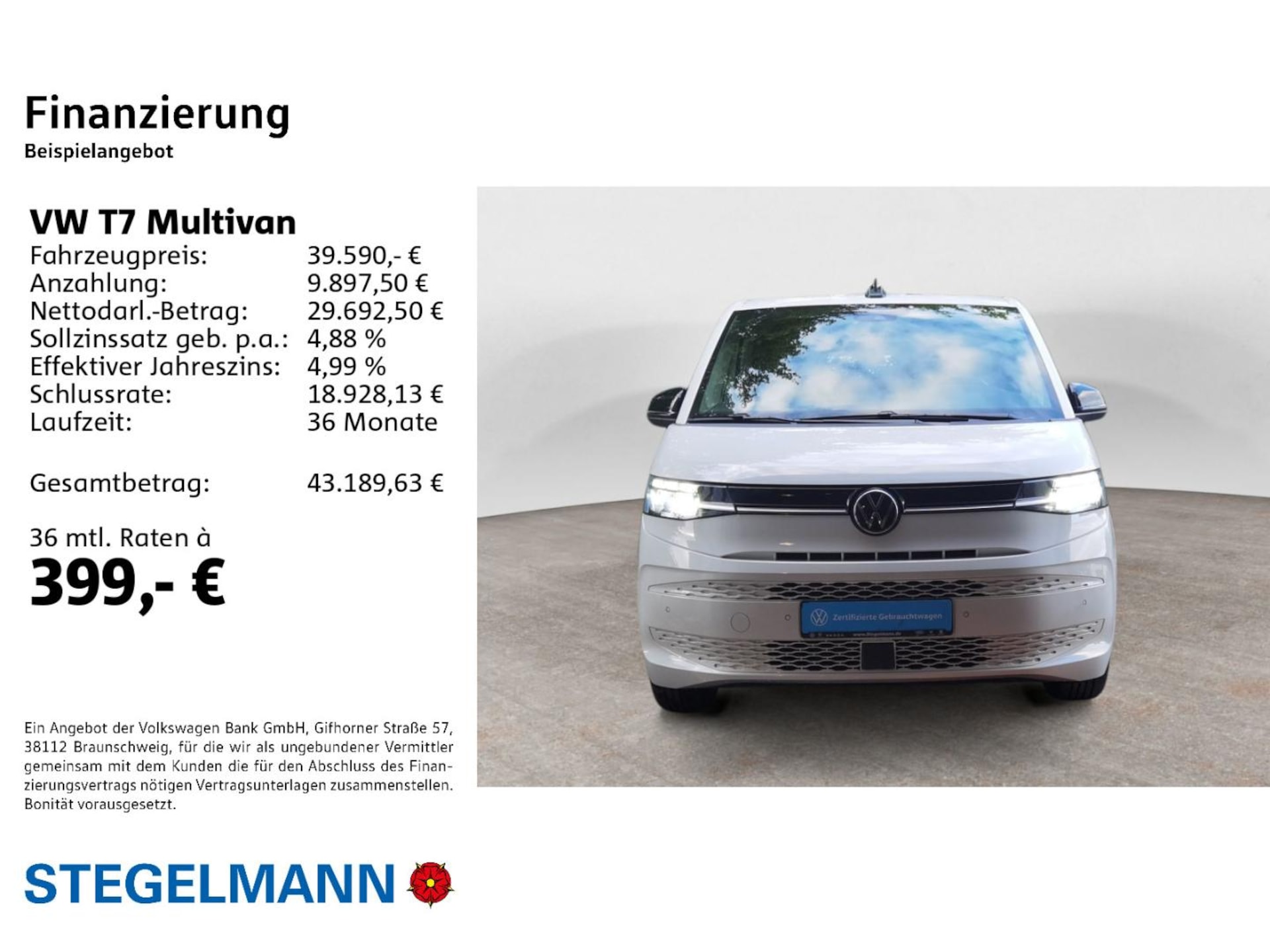 Volkswagen Multivan Langversion Life