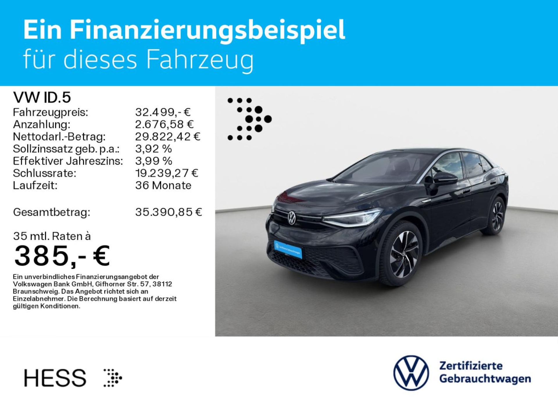 Volkswagen ID.5 Pro Performance