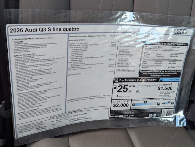 2026 Audi Q3 SUV