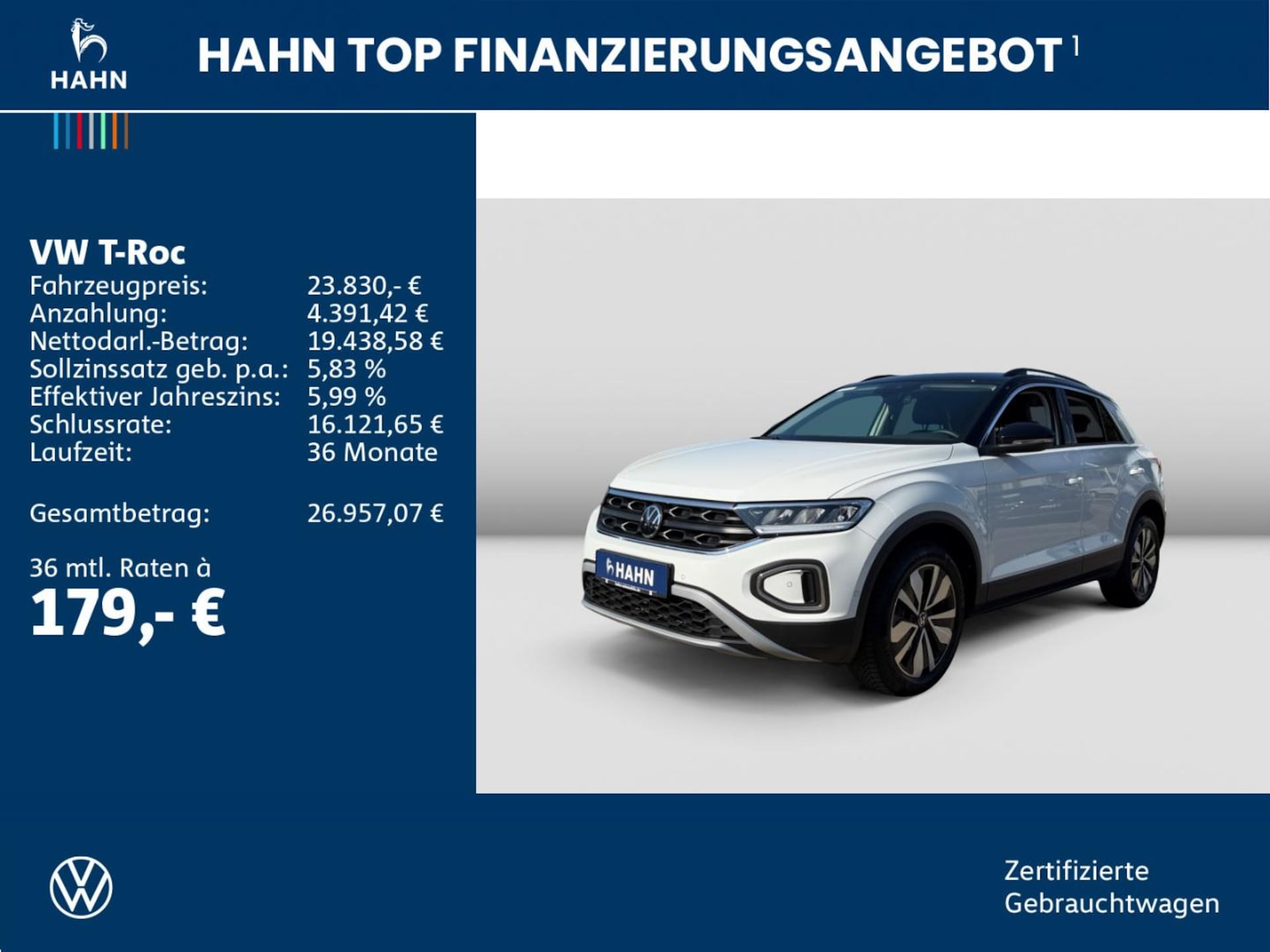 Volkswagen T-Roc Life