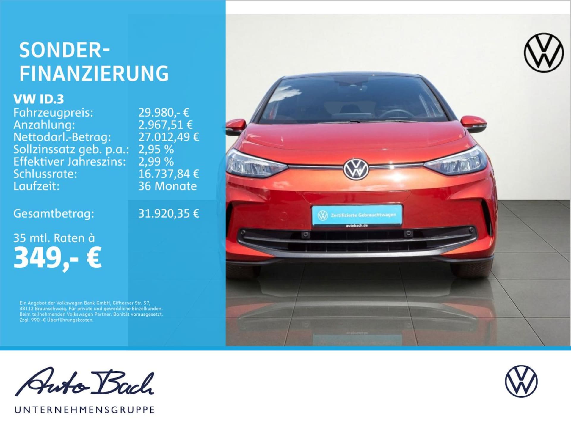 Volkswagen ID.3 MOVE Pro