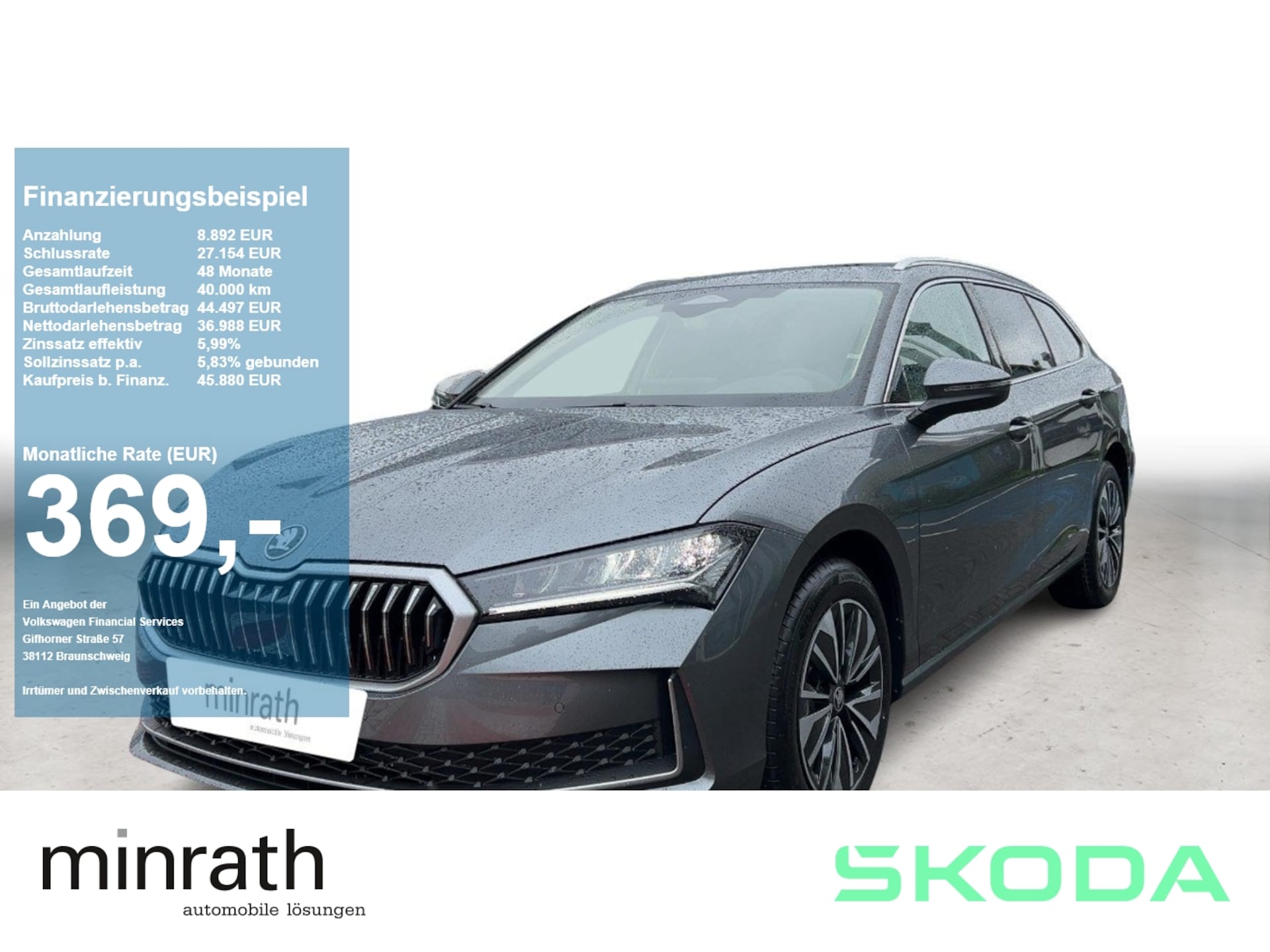 Skoda Superb Combi Selection