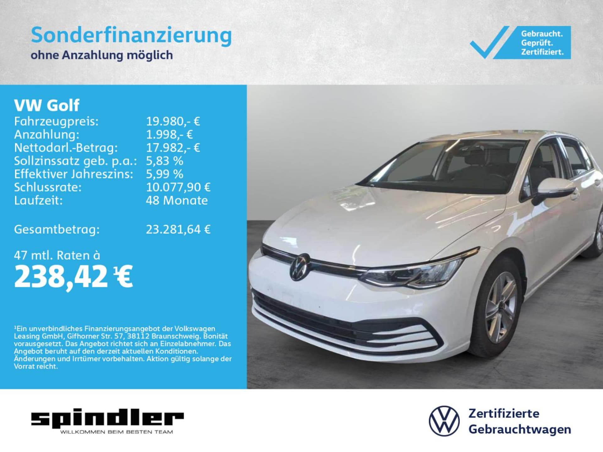 Volkswagen Golf Life