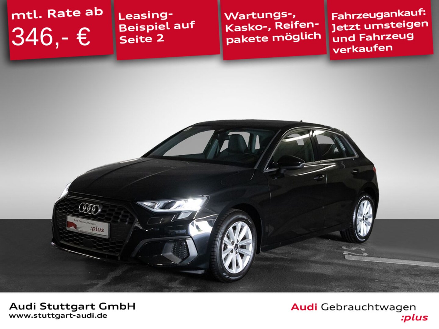Bild über Audi A3 Sportback 30 TFSI S tronic - für weitere Informationen kontaktieren Sie den Audi Partner