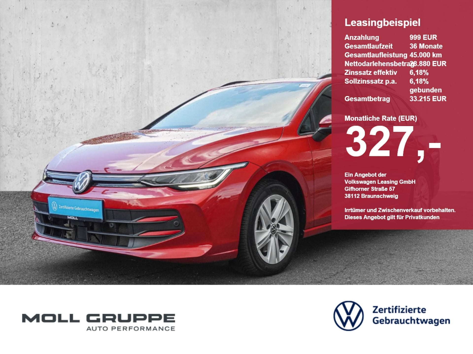Volkswagen Golf Variant Life