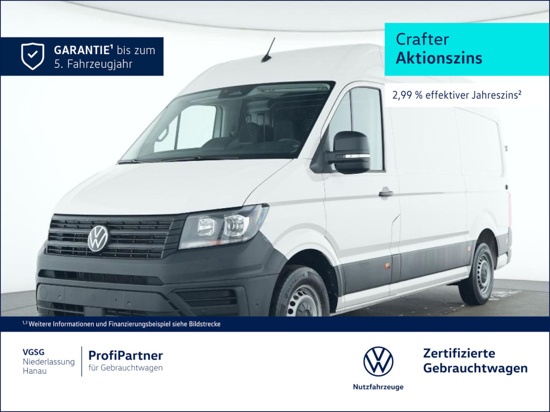 Volkswagen Crafter Kasten mittlerer Radstand