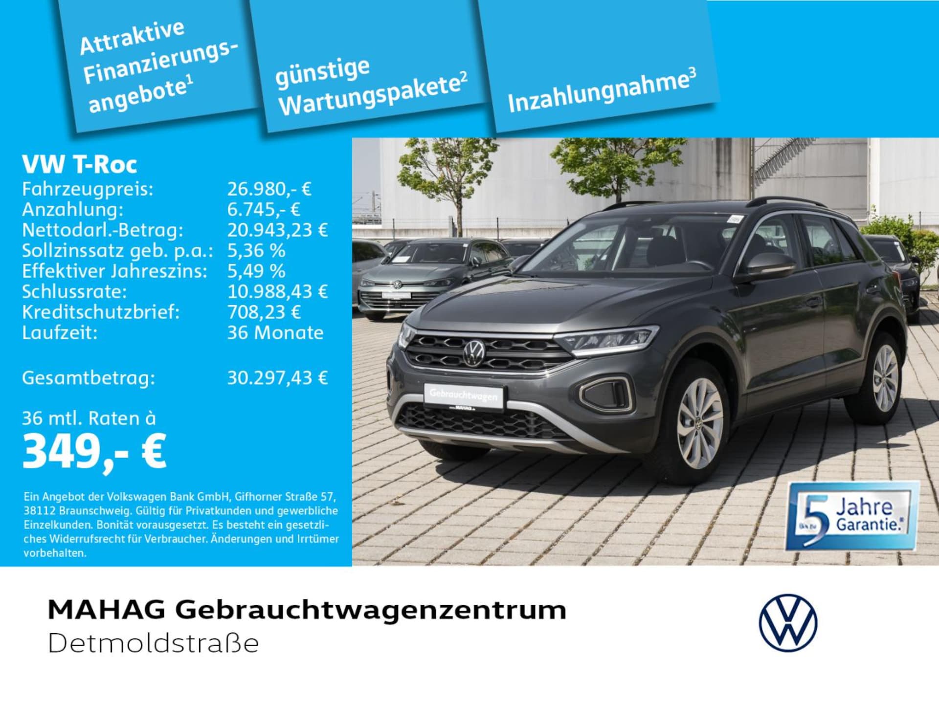 Volkswagen T-Roc Life