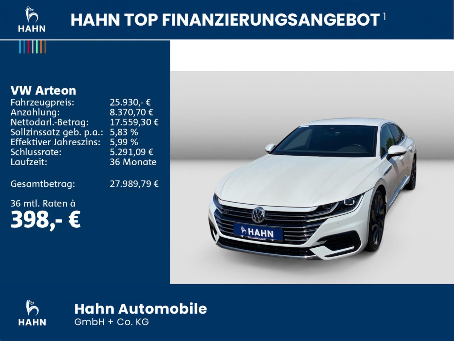 Volkswagen Arteon R-Line