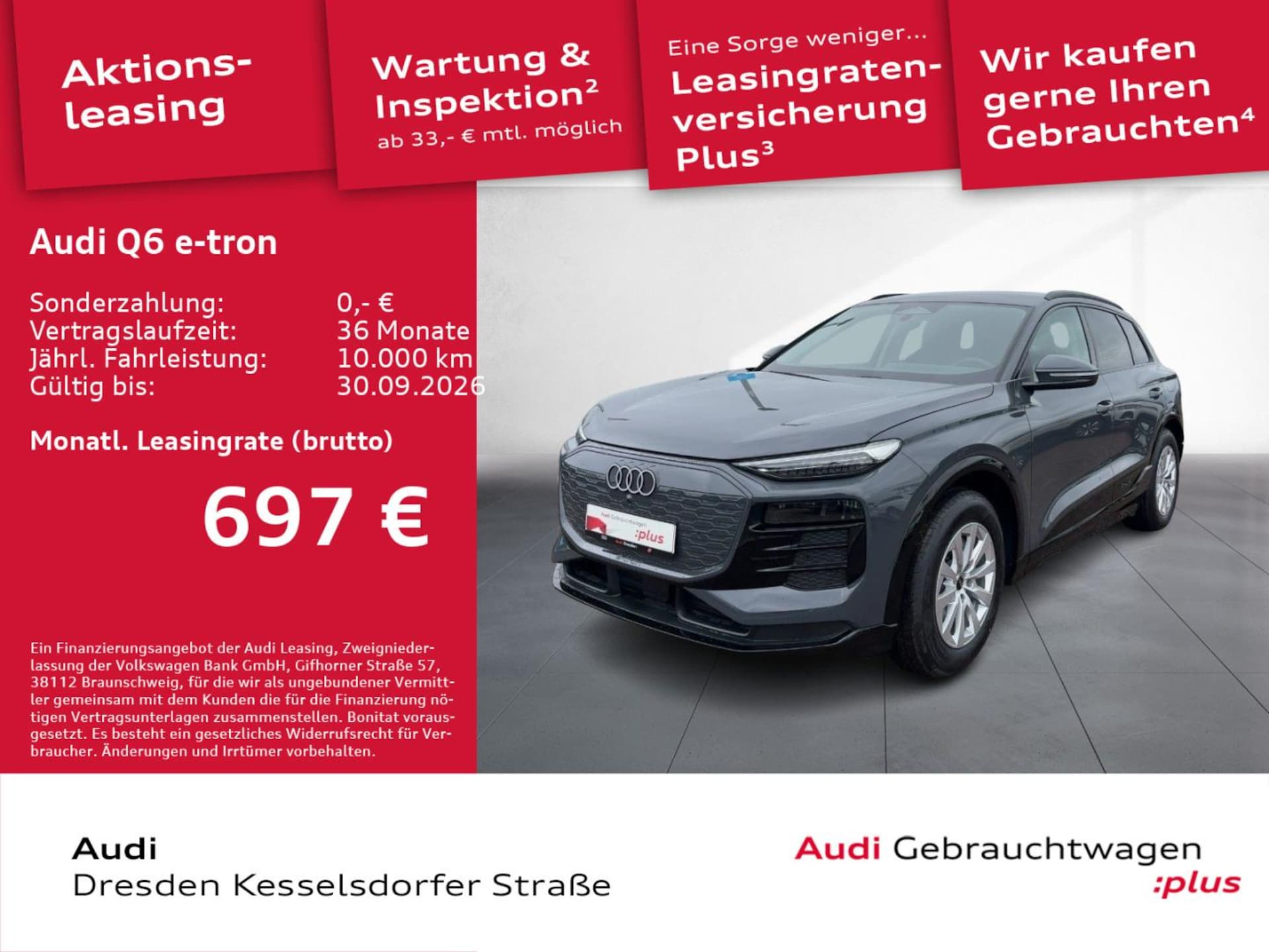 Audi Q6 SUV e-tron