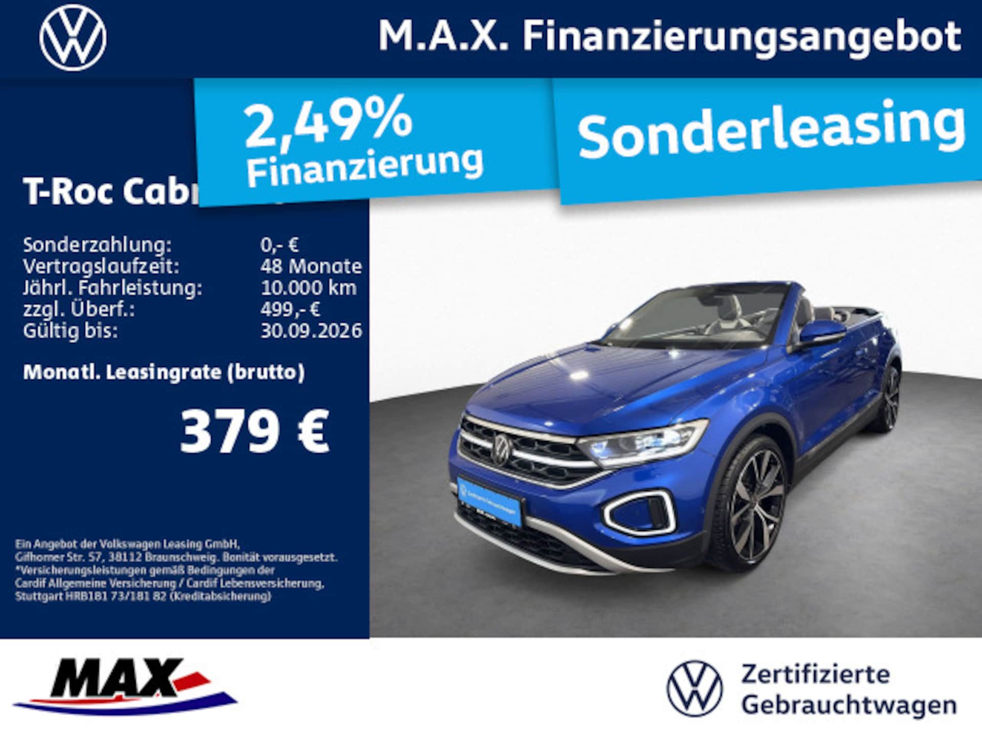 Volkswagen T-Roc Cabriolet Style