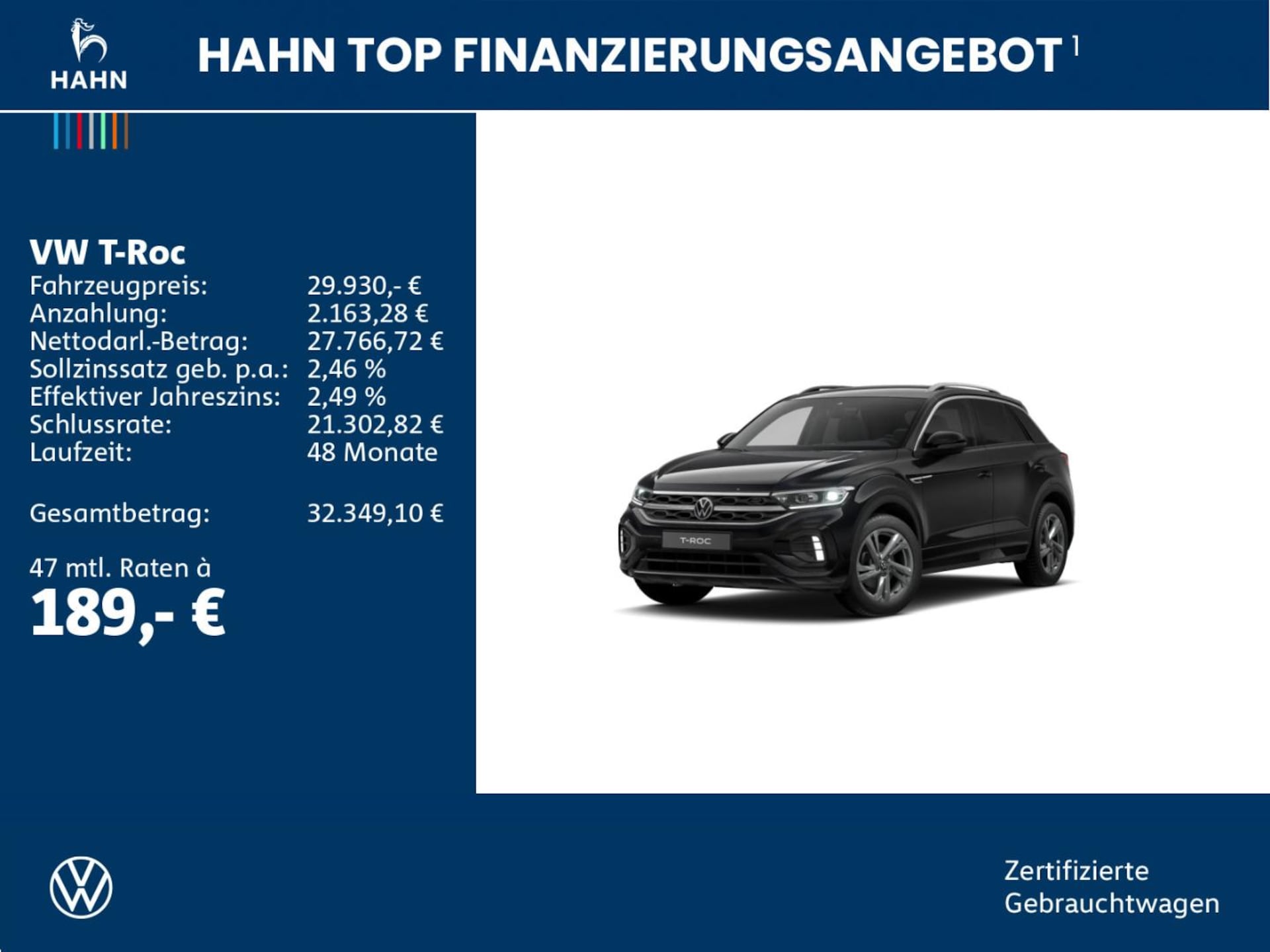 Volkswagen T-Roc R-Line