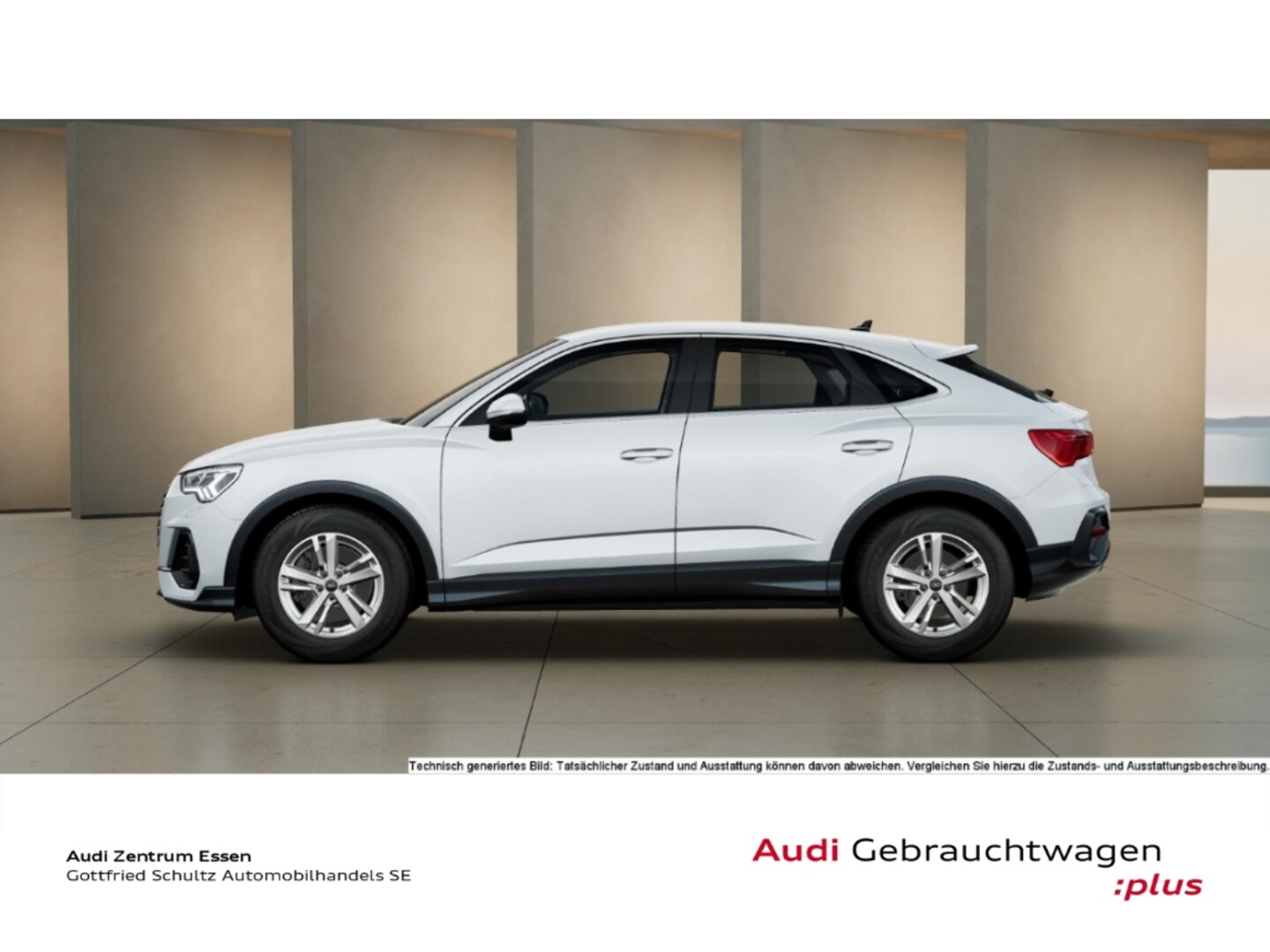 Bild über Audi Q3 Sportback 40 TDI quattro S tronic - für weitere Informationen kontaktieren Sie den Audi Partner