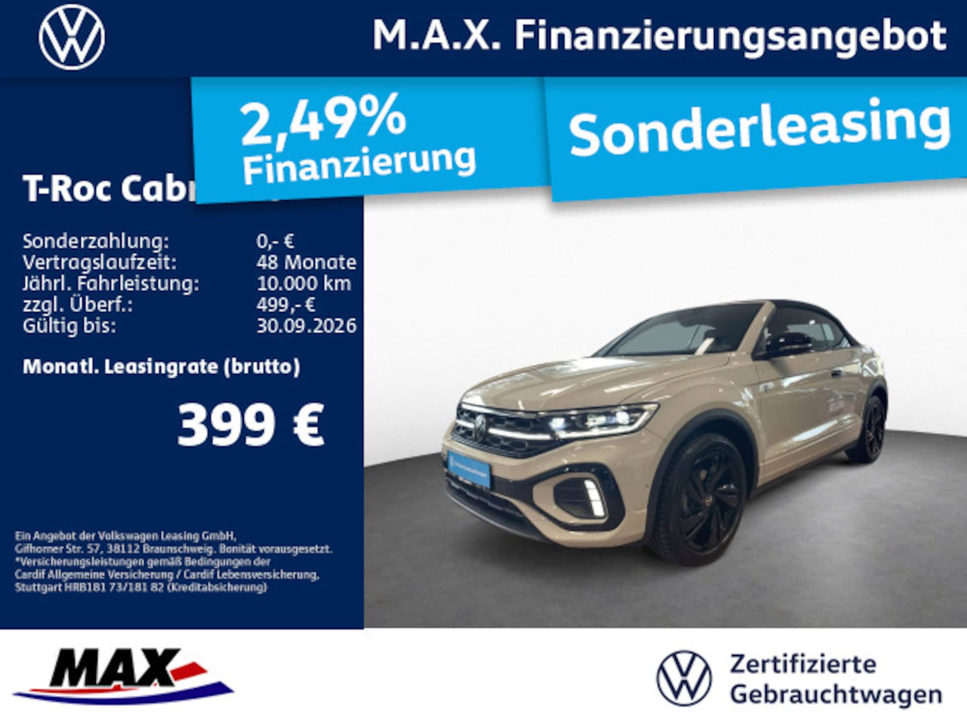 Volkswagen T-Roc Cabriolet R-Line