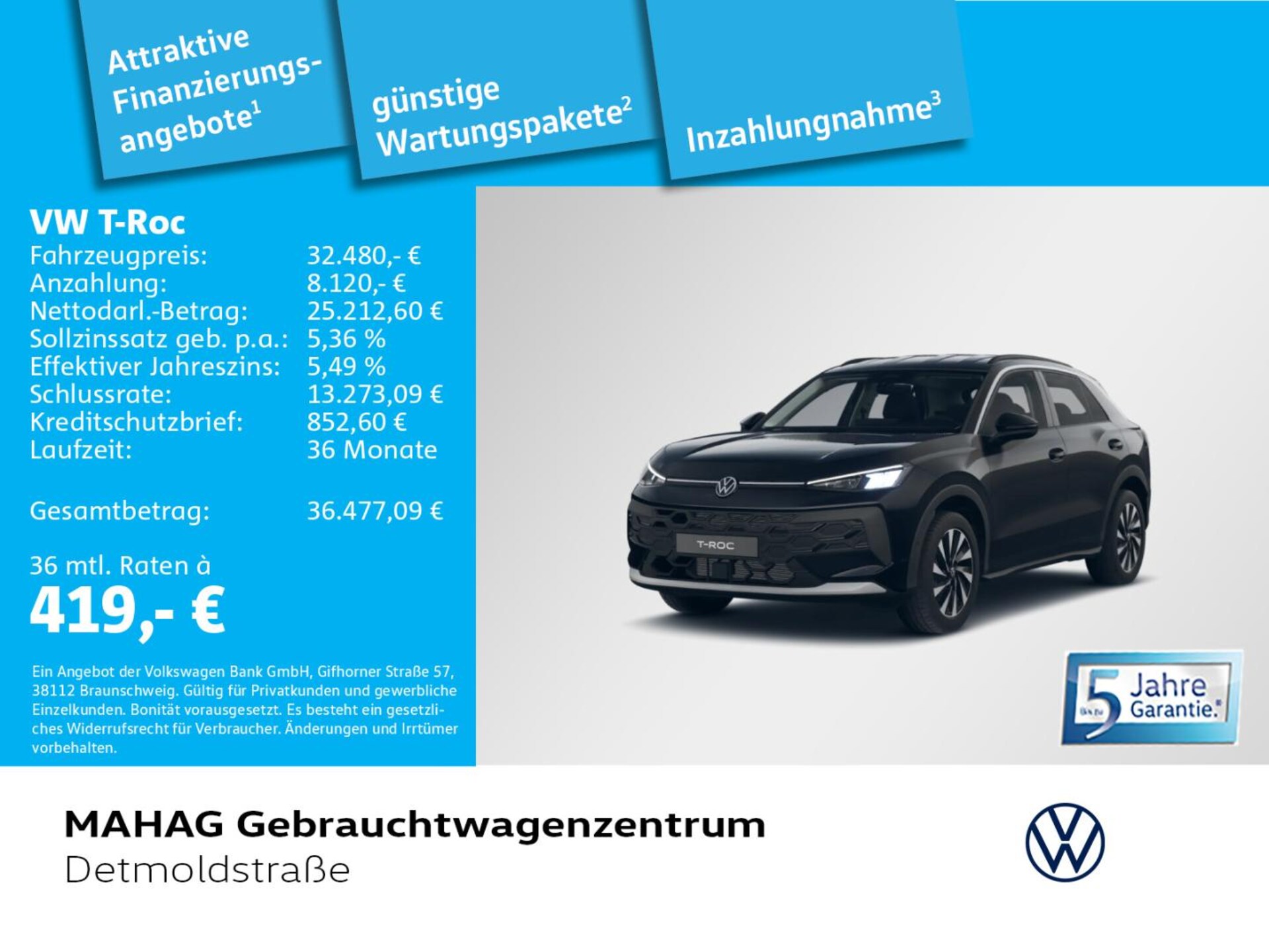 Volkswagen T-Roc Life