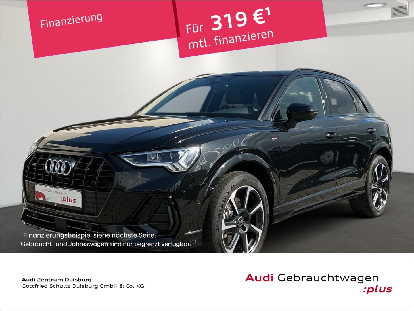 Bild über Audi Q3 S line 40 TFSI quattro S tronic - für weitere Informationen kontaktieren Sie den Audi Partner