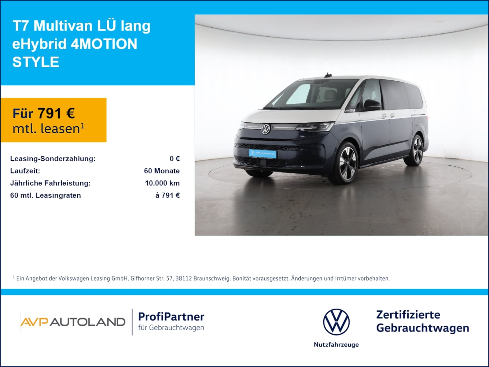 Volkswagen Multivan Langversion