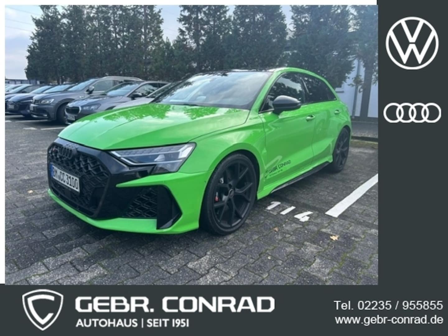 Bild über Audi RS 3 Sportback TFSI quattro 294 kW S tronic - für weitere Informationen kontaktieren Sie den Audi Partner