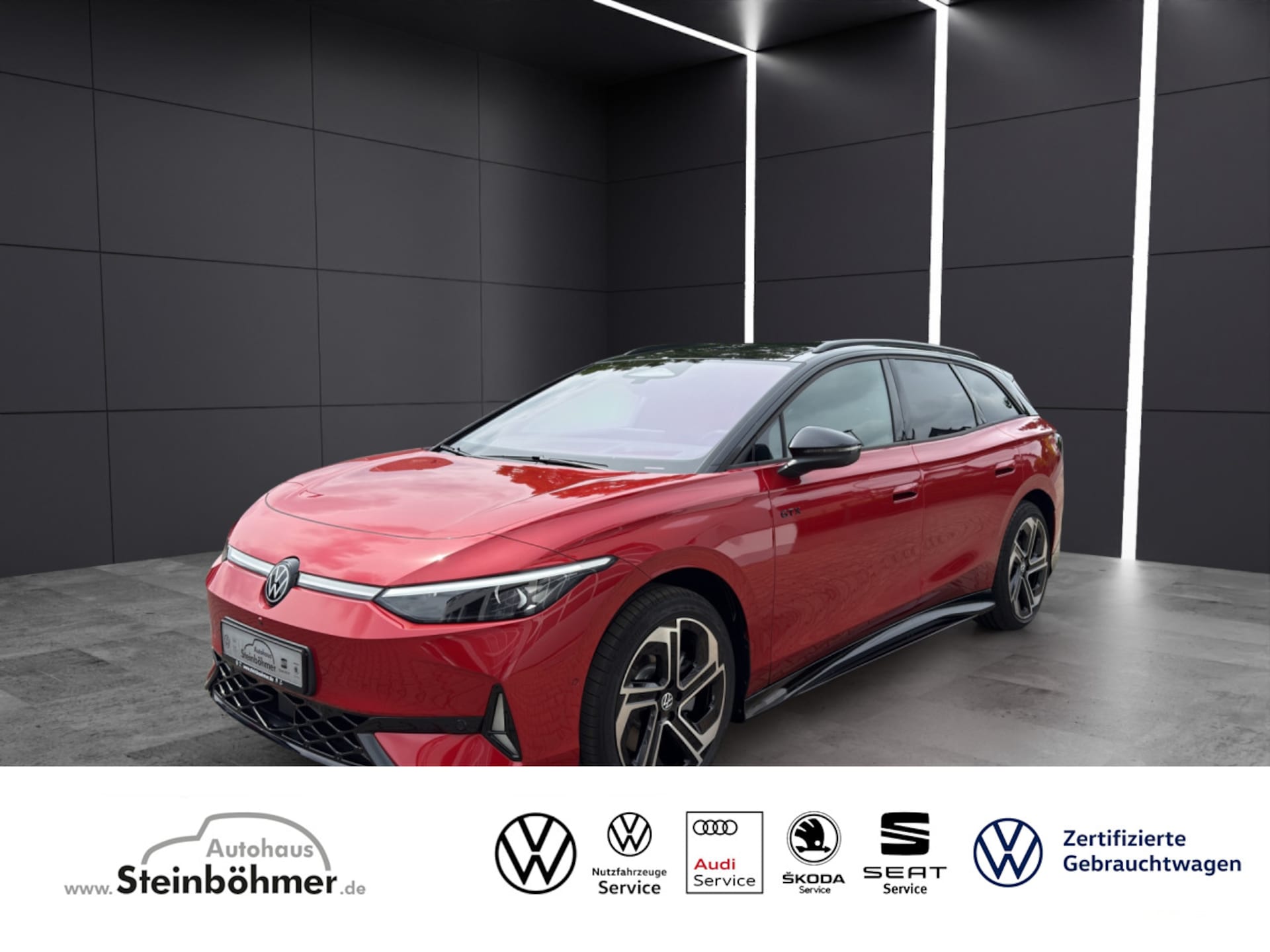 Volkswagen ID.7 Tourer — Volkswagen ID.7 Tourer ID.7 GTX Tourer Pano AHK Wärmep. InterieurpaketPlu