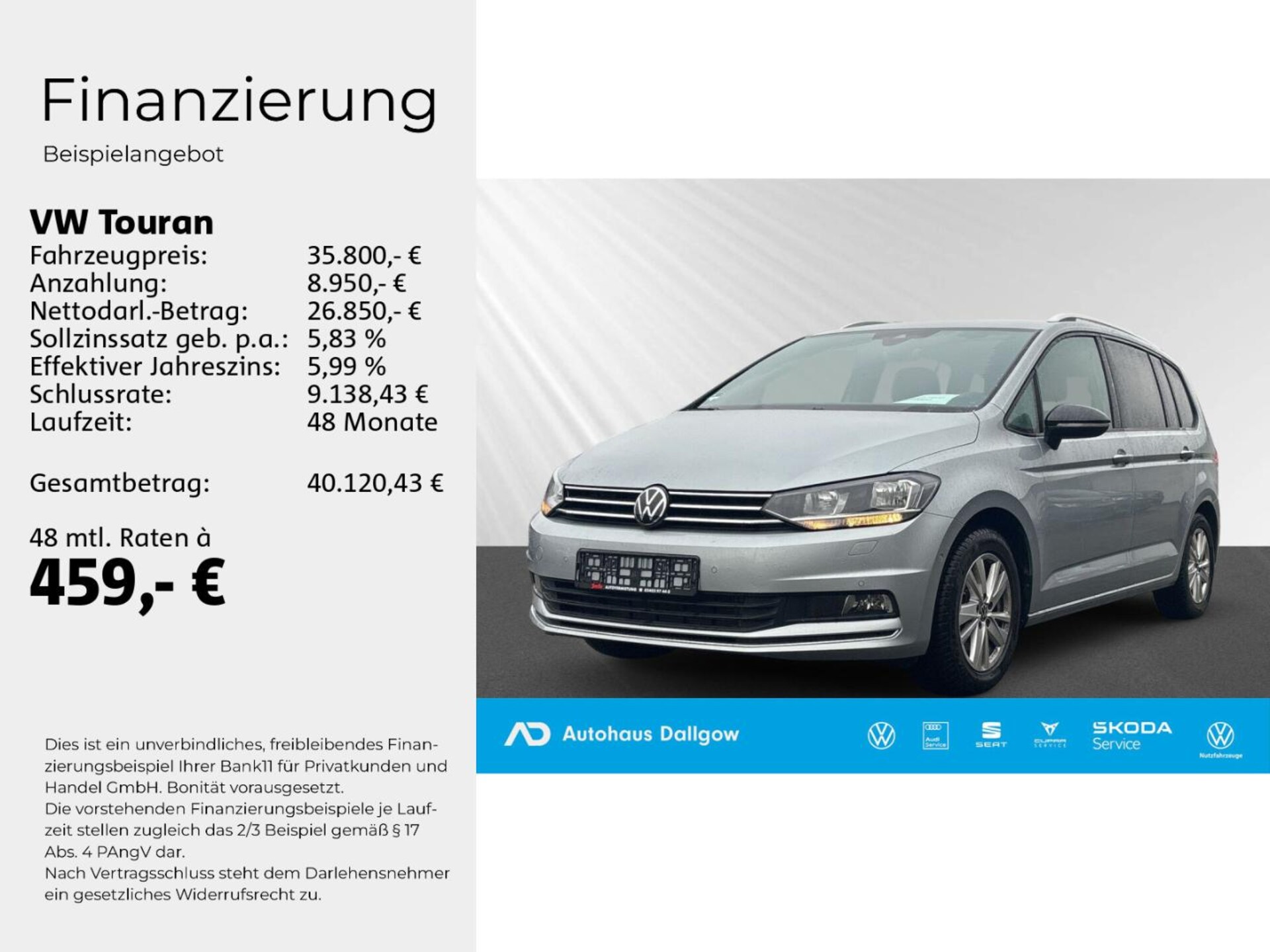Volkswagen Touran Goal