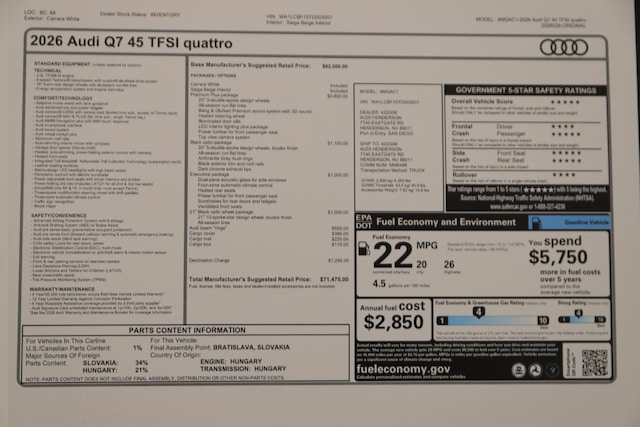 2026 Audi Q7 Premium Plus - Photo 31