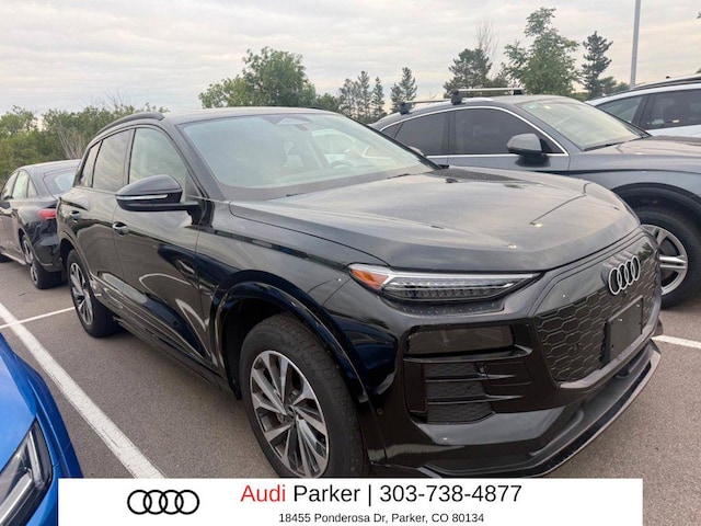 Used 2025 Audi Q6 e-tron Premium Plus with VIN WA124BGF2SA049047 for sale in Parker, CO